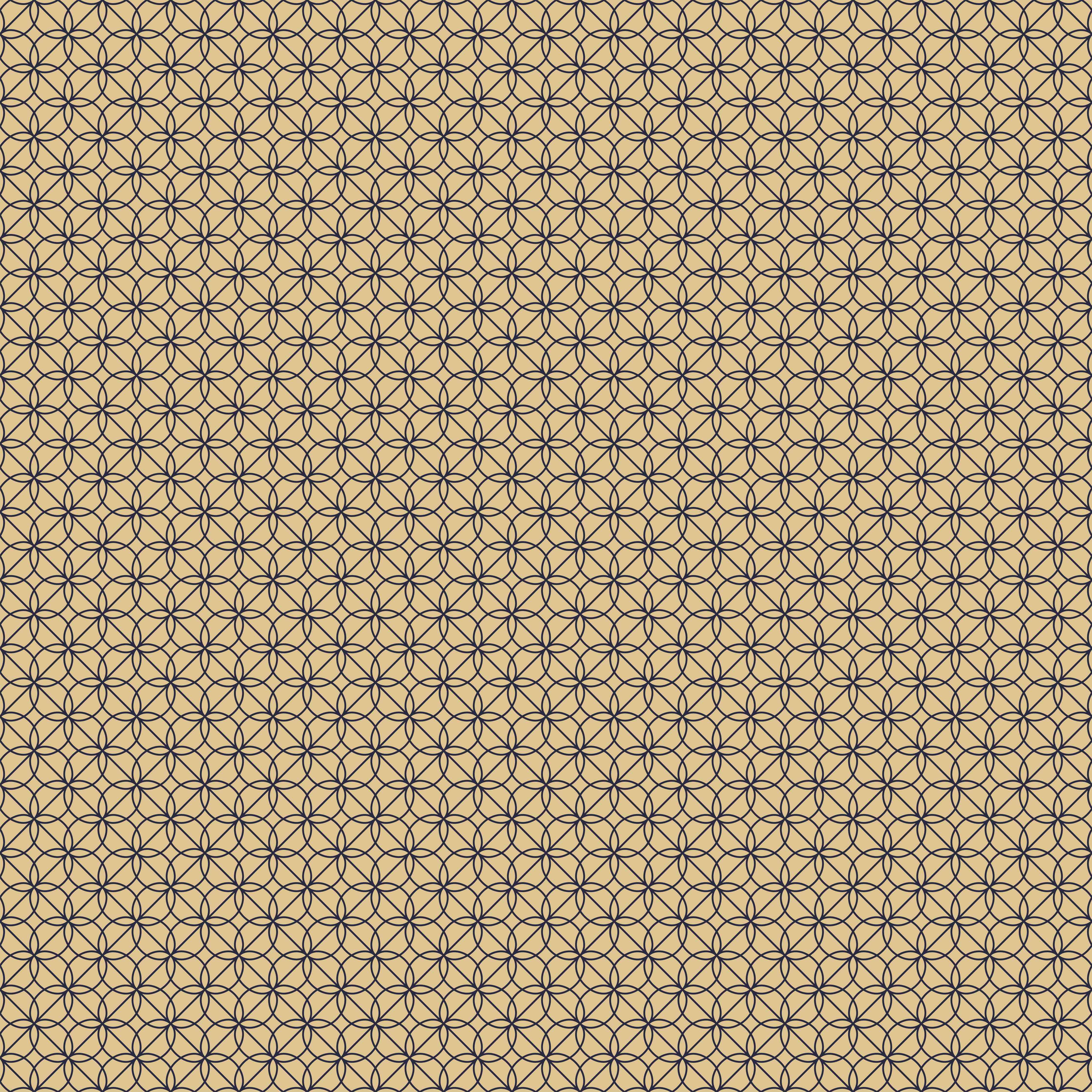 Wandverkleidung Wohnzimmer-Stilvolles geometrisches Muster in Beige und Schwarz