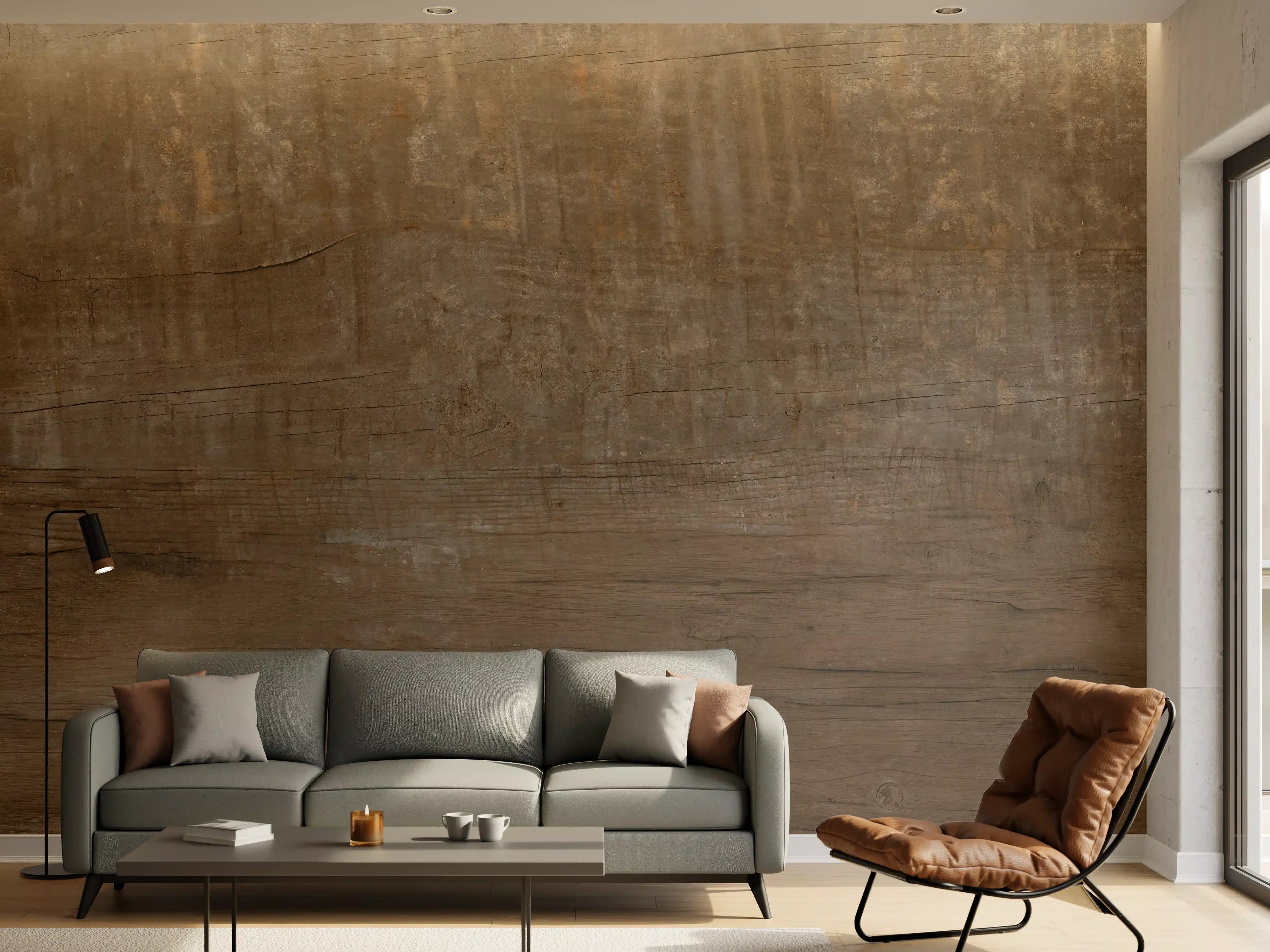 Wandverkleidung Wohnzimmer - Textur mit natürlicher Holzstruktur