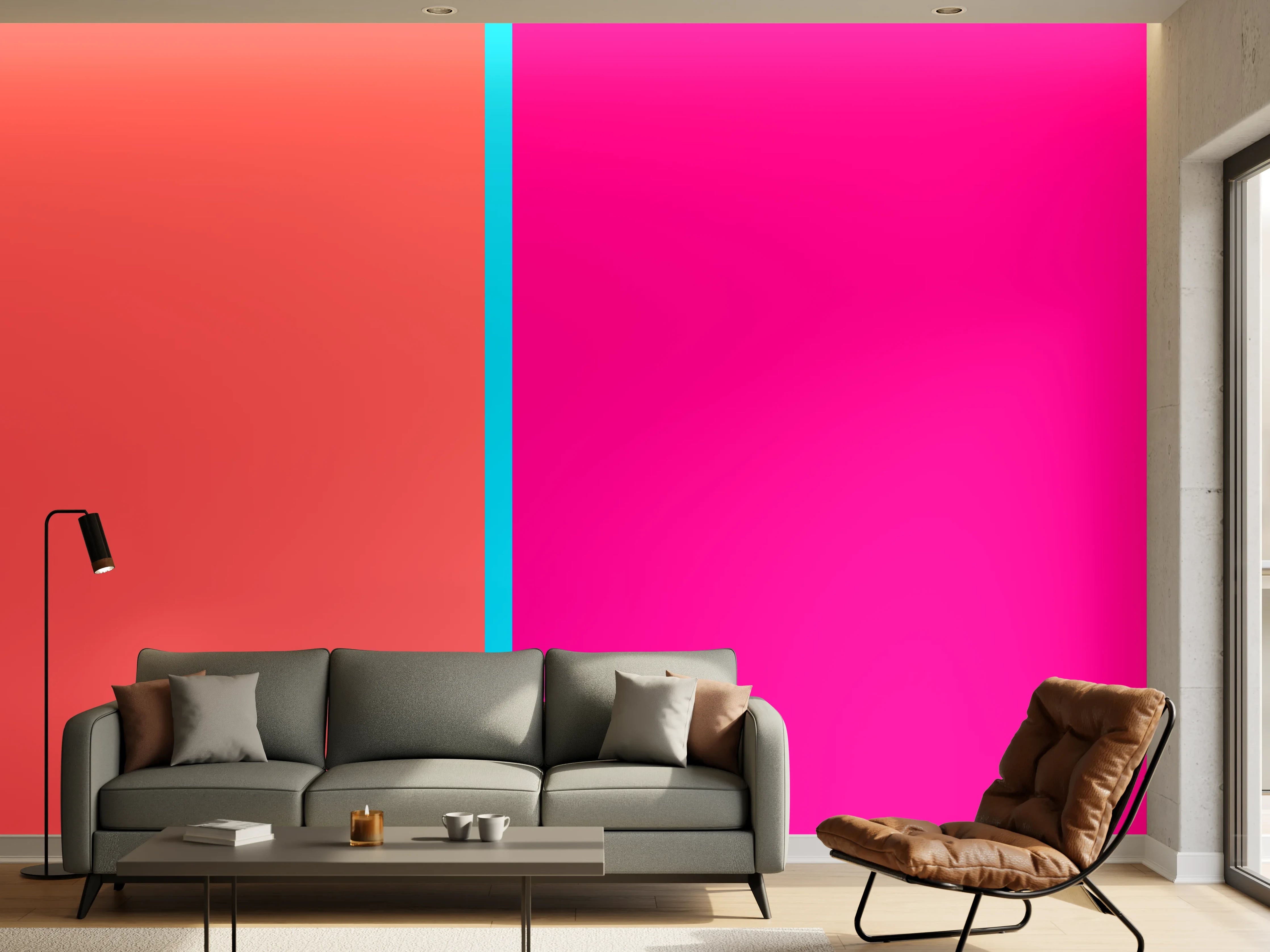 Wandverkleidung Wohnzimmer - The Neons - Easy Vertikal - Nova