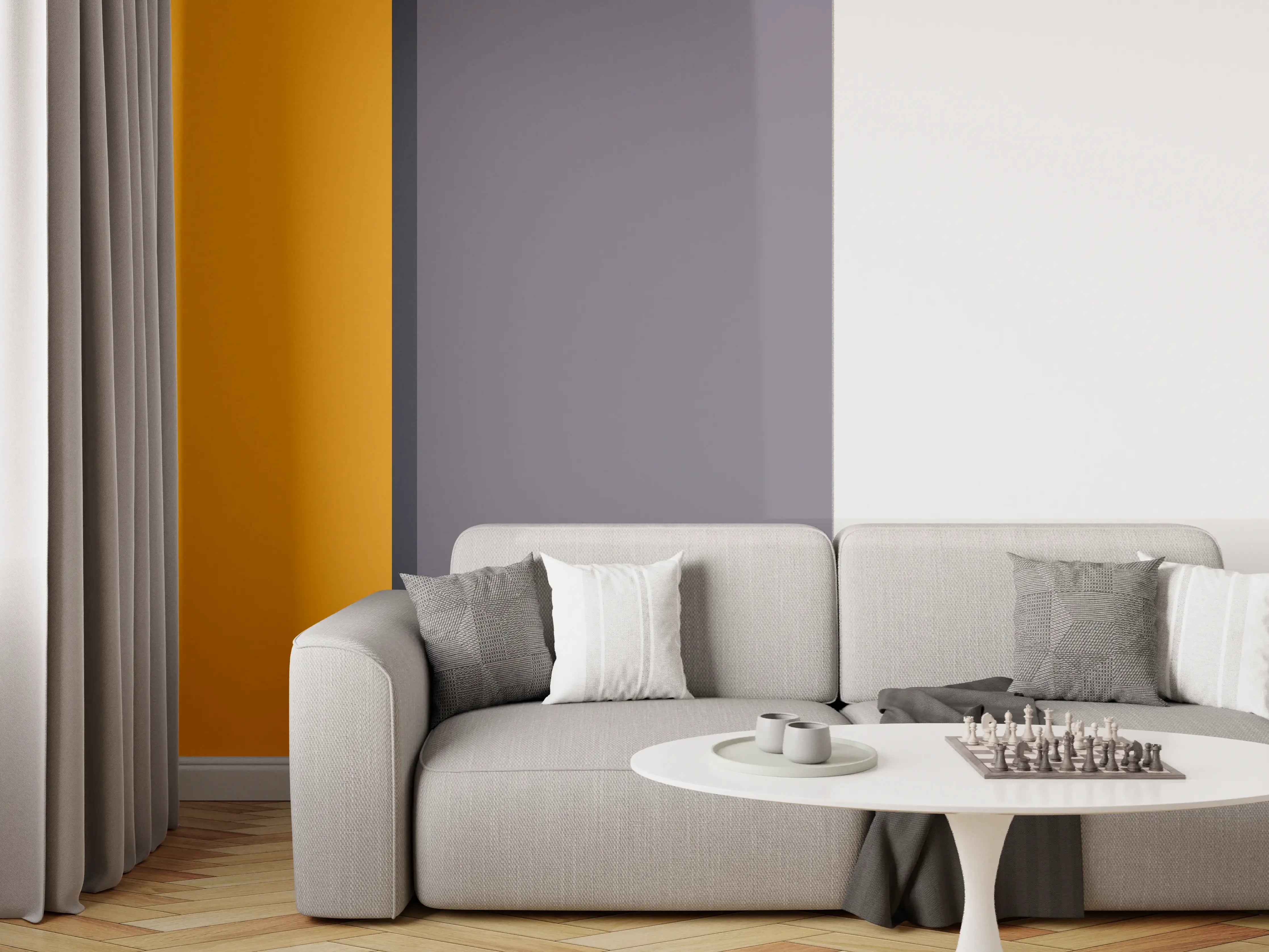 Wandverkleidung Wohnzimmer - The Retros - Easy Vertikal - Cersai