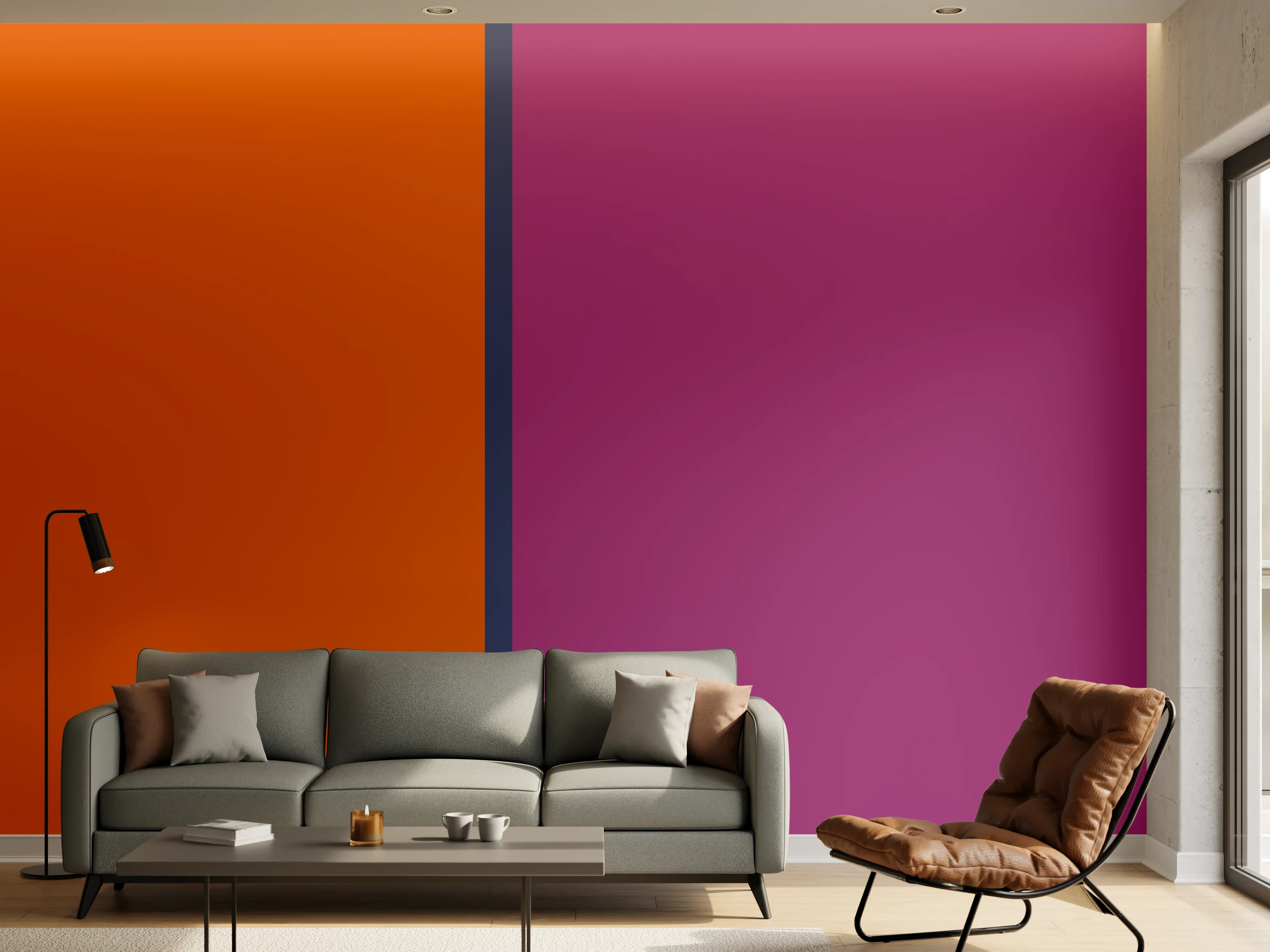 Wandverkleidung Wohnzimmer - The Retros - Easy Vertikal - Sansa