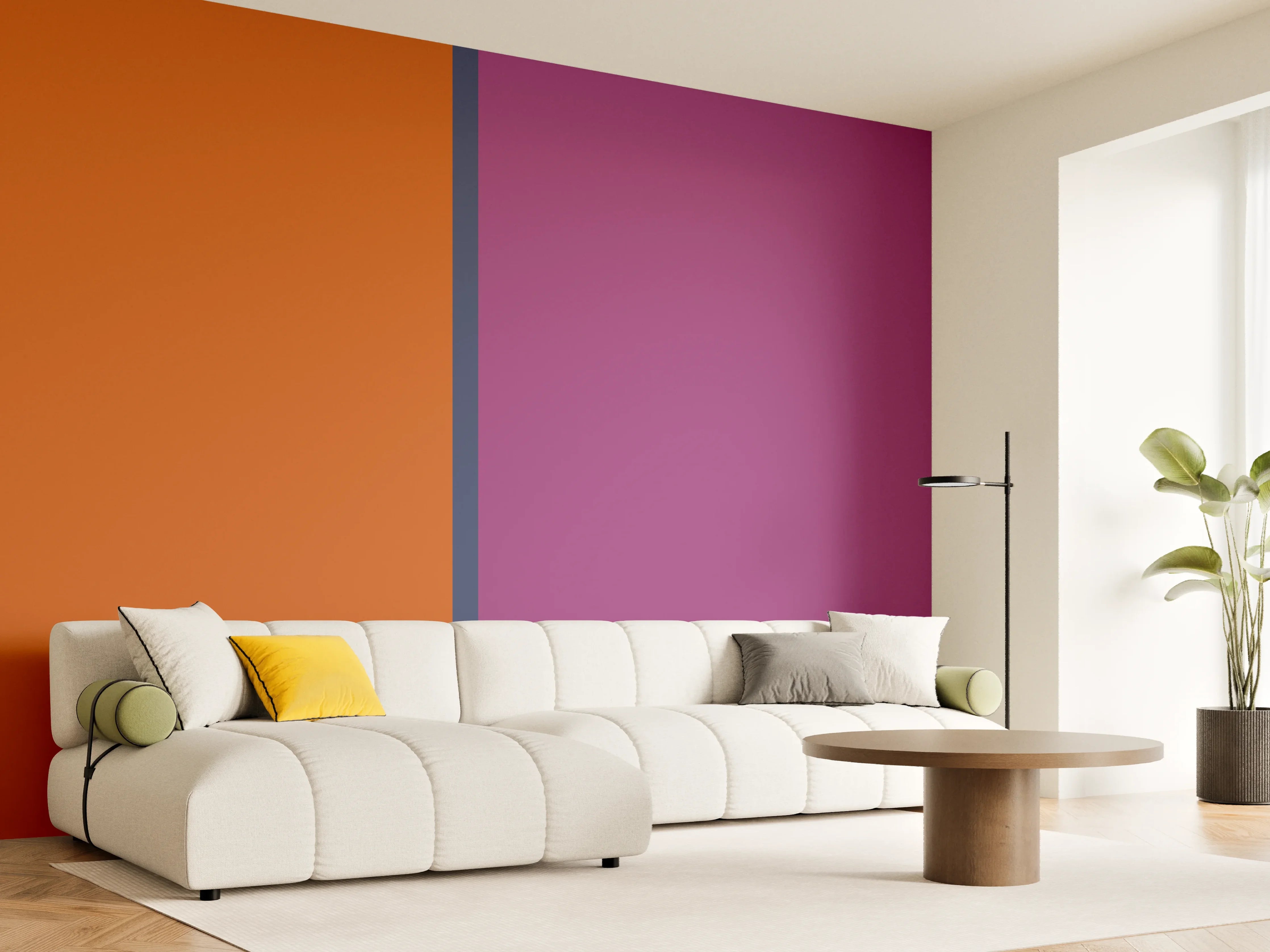 Wandverkleidung Wohnzimmer - The Retros - Easy Vertikal - Sansa