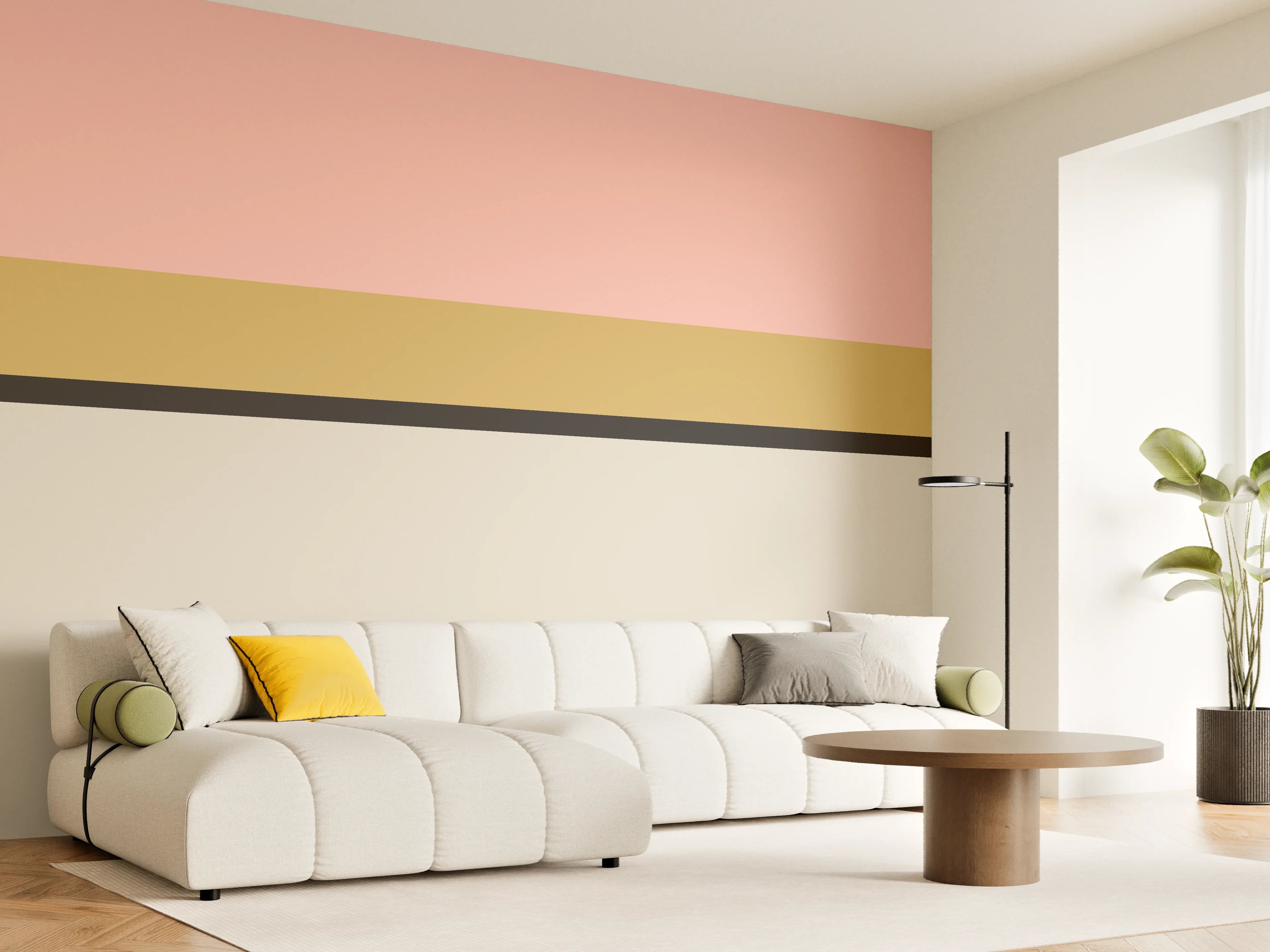 Wandverkleidung Wohnzimmer - The Retros - Horizontal - Daenerys