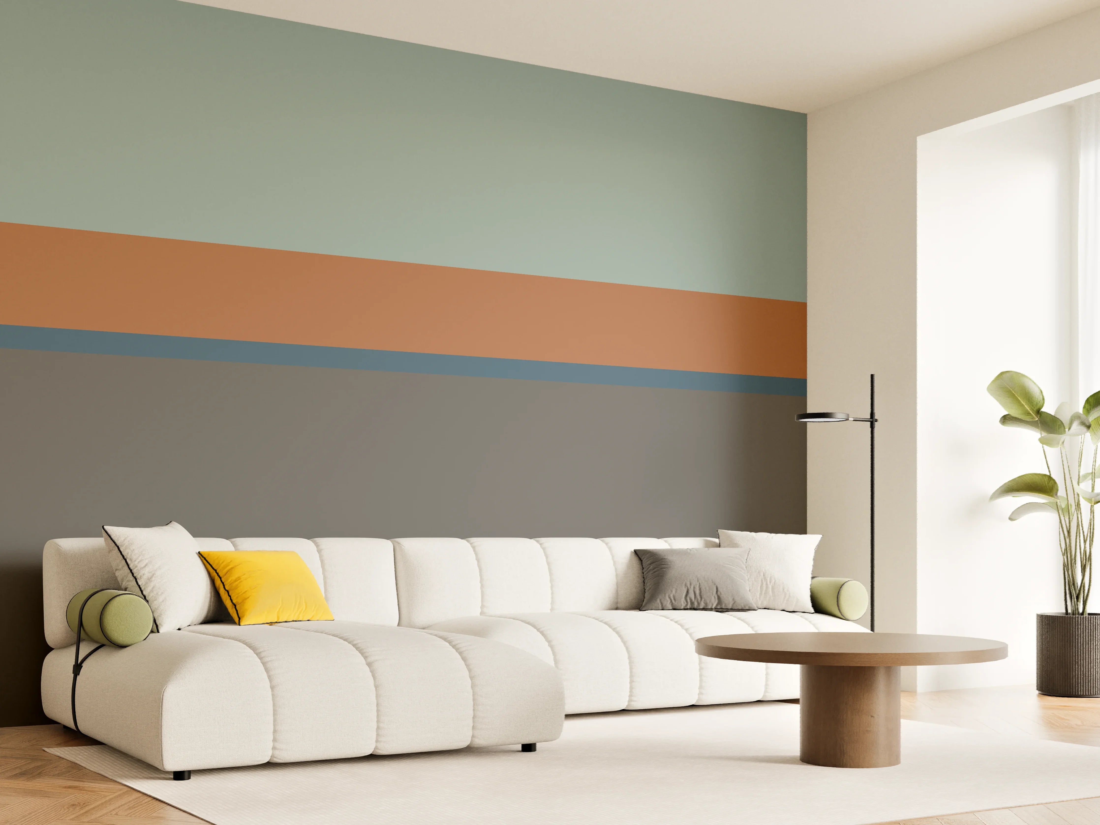 Wandverkleidung Wohnzimmer - The Retros - Horizontal - Jon