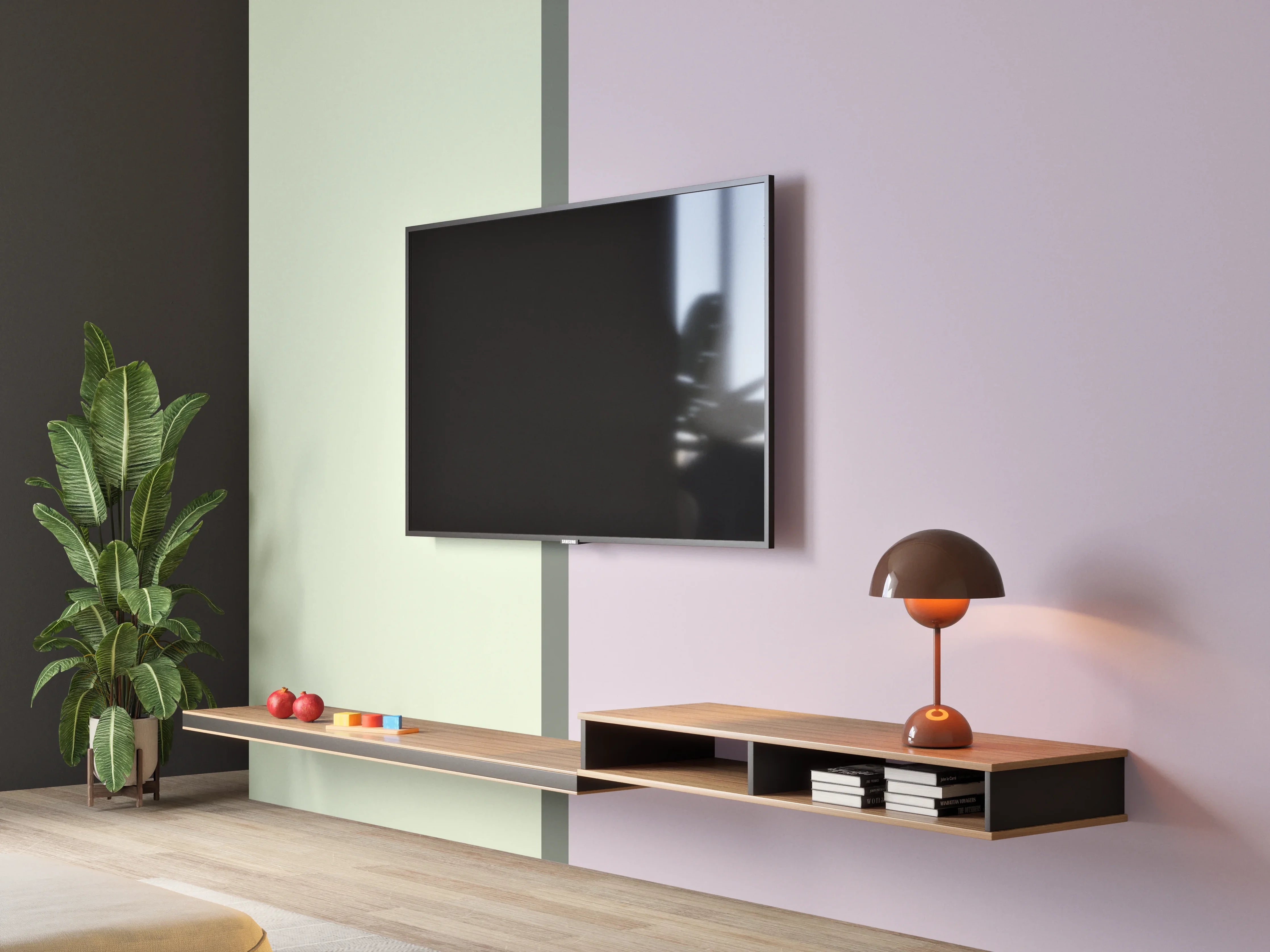 Wandverkleidung Wohnzimmer - The Vintages - Easy Vertikal - Benedict