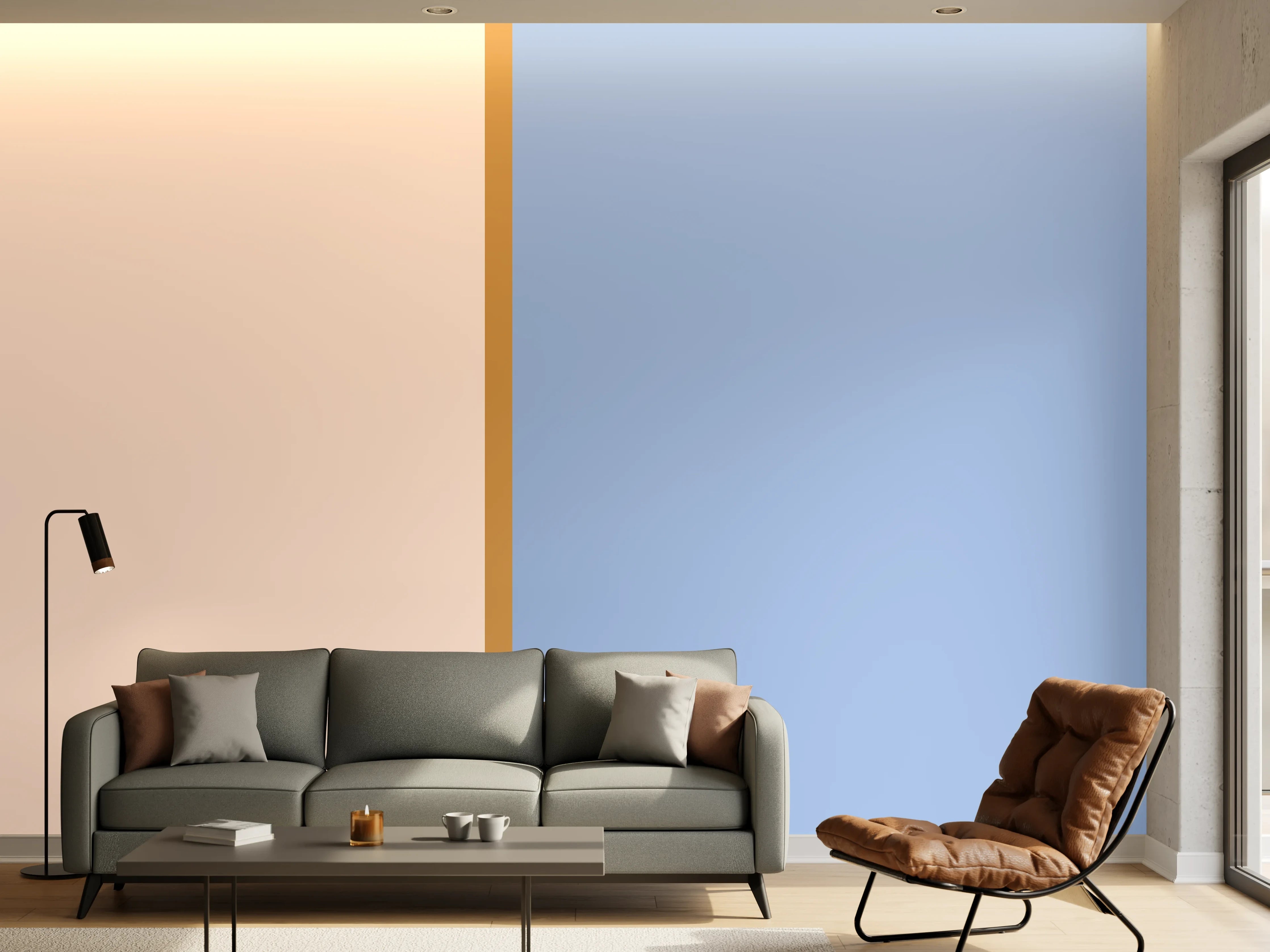 Wandverkleidung Wohnzimmer - The Vintages - Easy Vertikal - Eloise