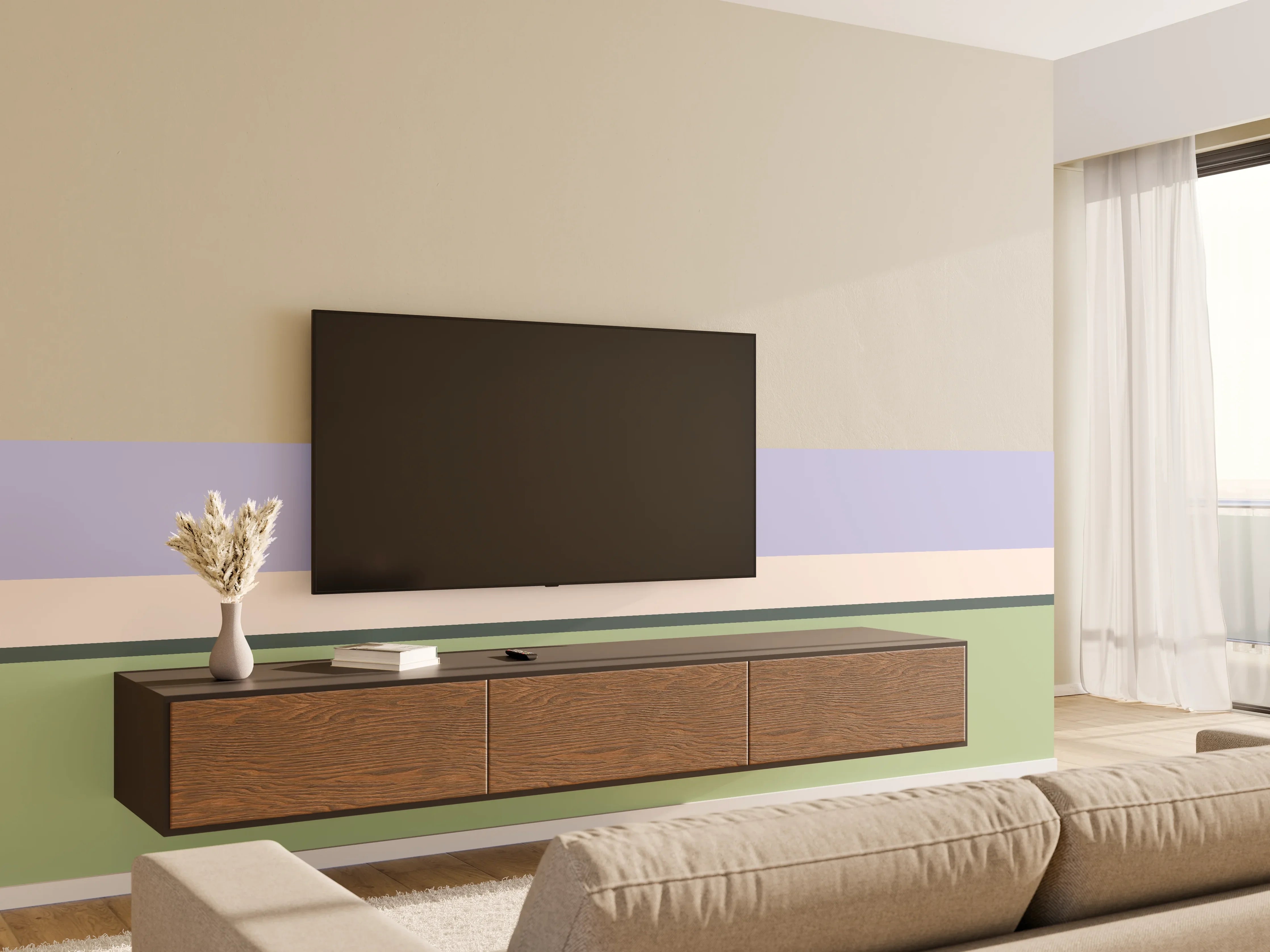 Wandverkleidung Wohnzimmer - The Vintages - Horizontal - Colin