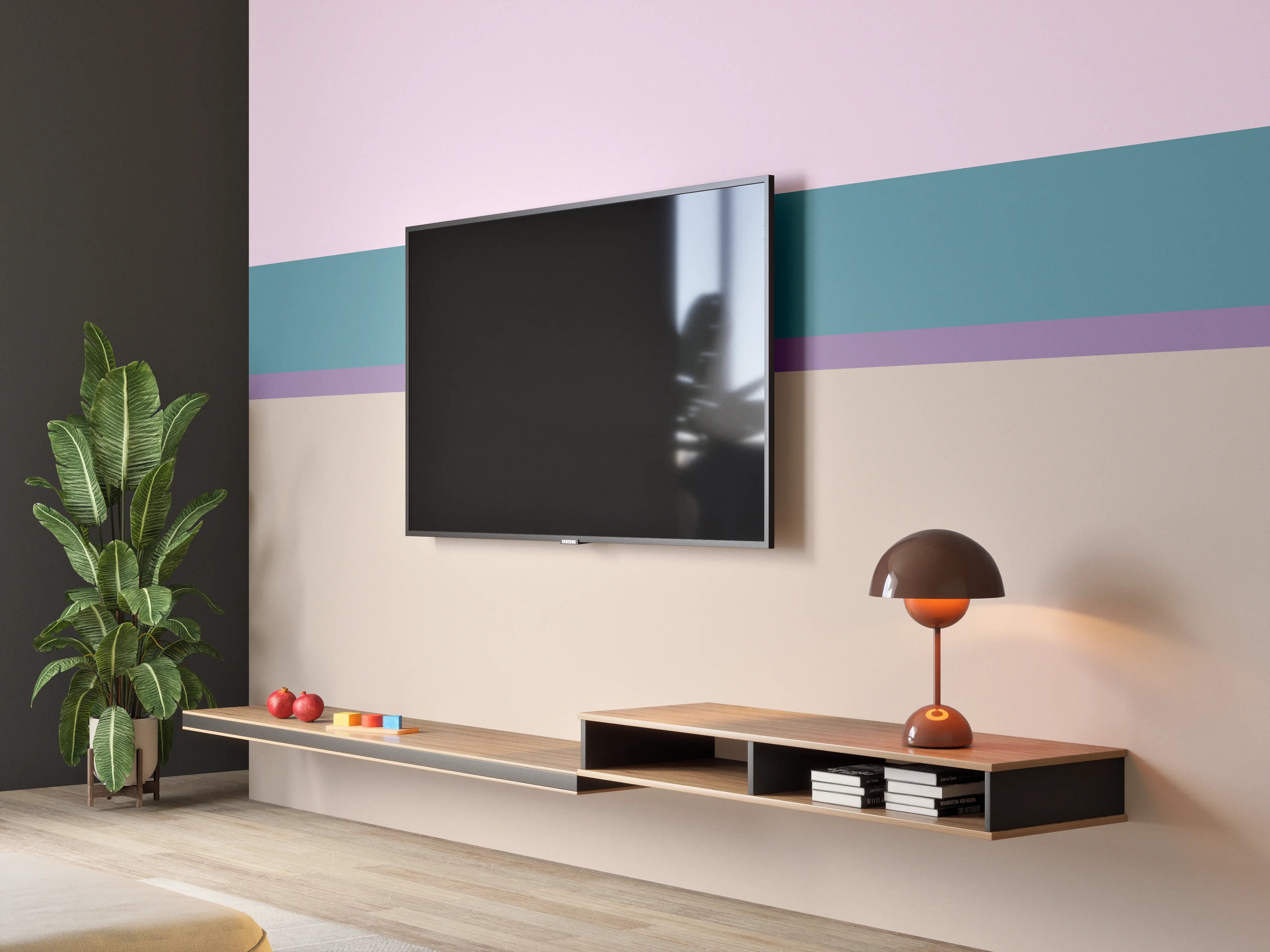 Wandverkleidung Wohnzimmer - The Vintages - Horizontal - Daphne