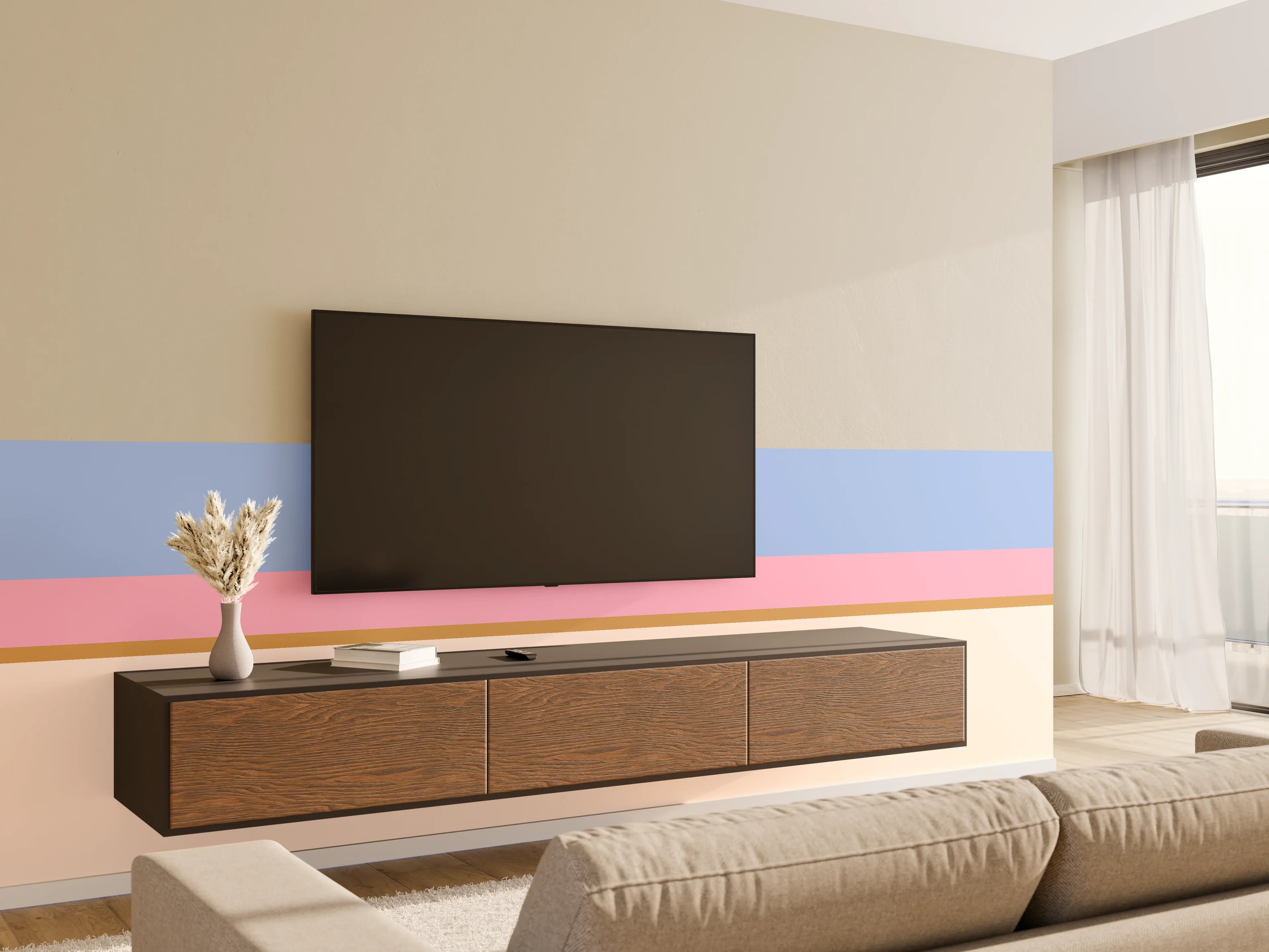 Wandverkleidung Wohnzimmer - The Vintages - Horizontal - Eloise
