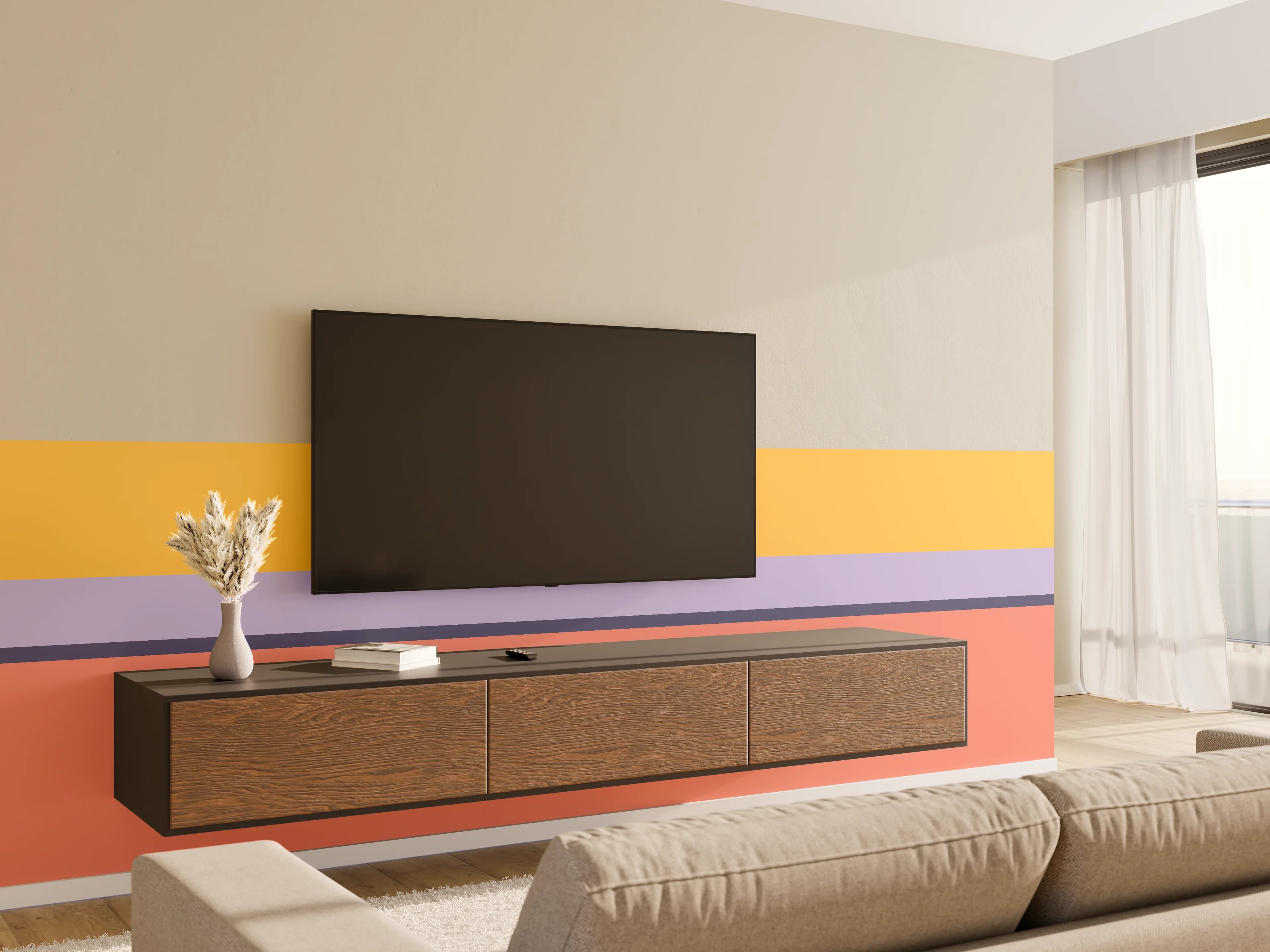 Wandverkleidung Wohnzimmer - The Vintages - Horizontal - Penelope