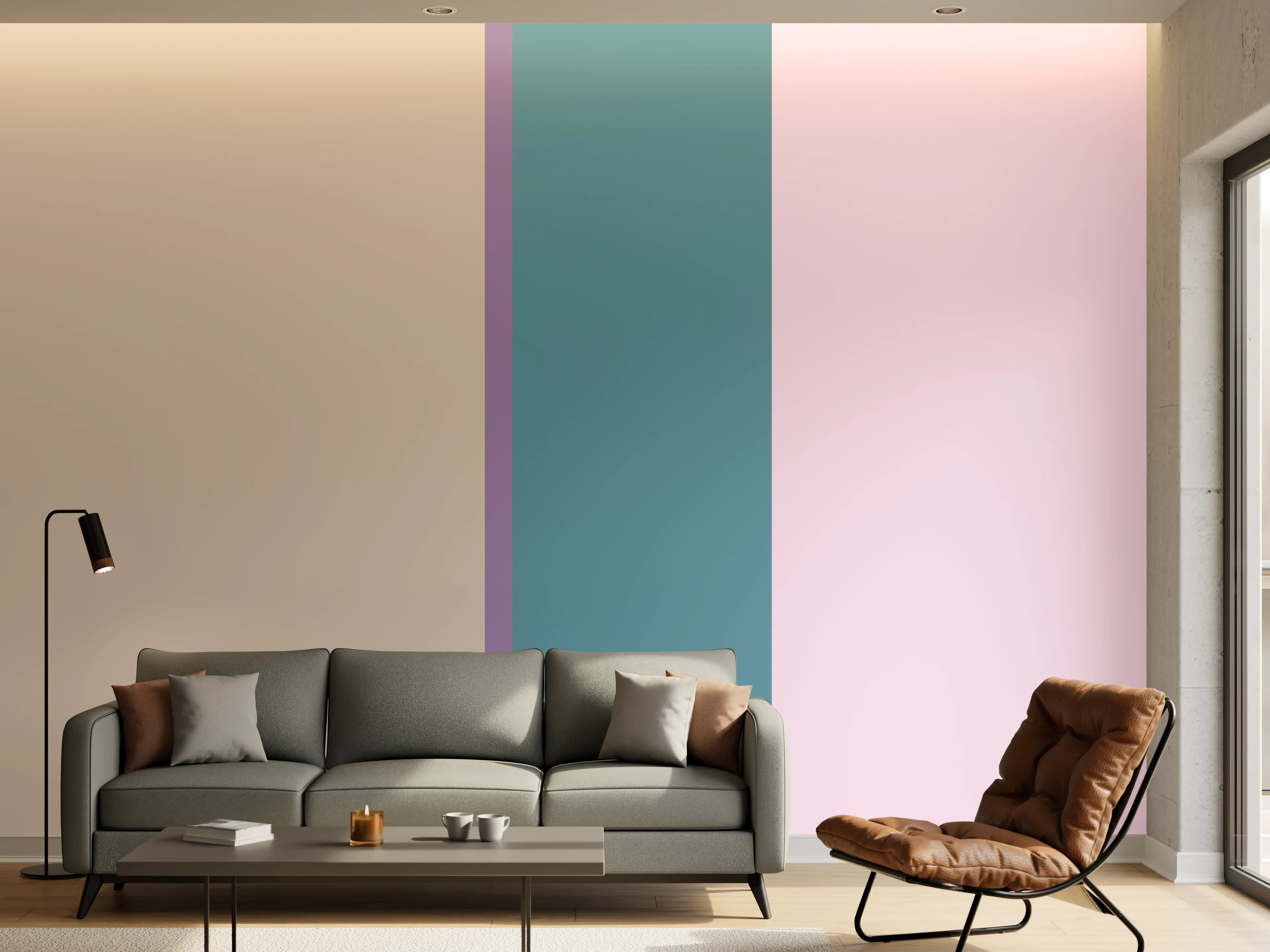 Wandverkleidung Wohnzimmer - The Vintages - Vertikal - Daphne