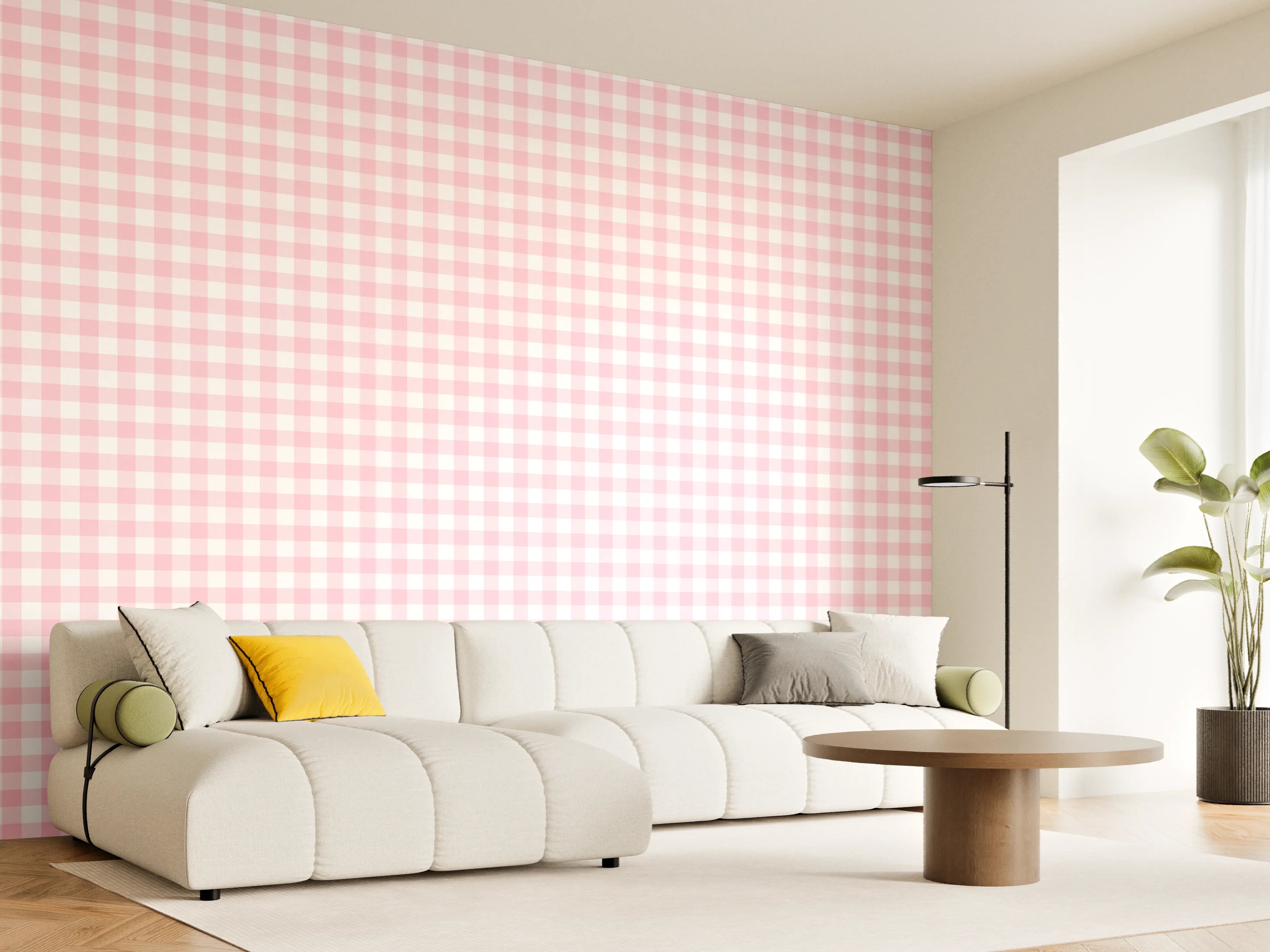 Wandverkleidung Wohnzimmer - Titel des Bildes