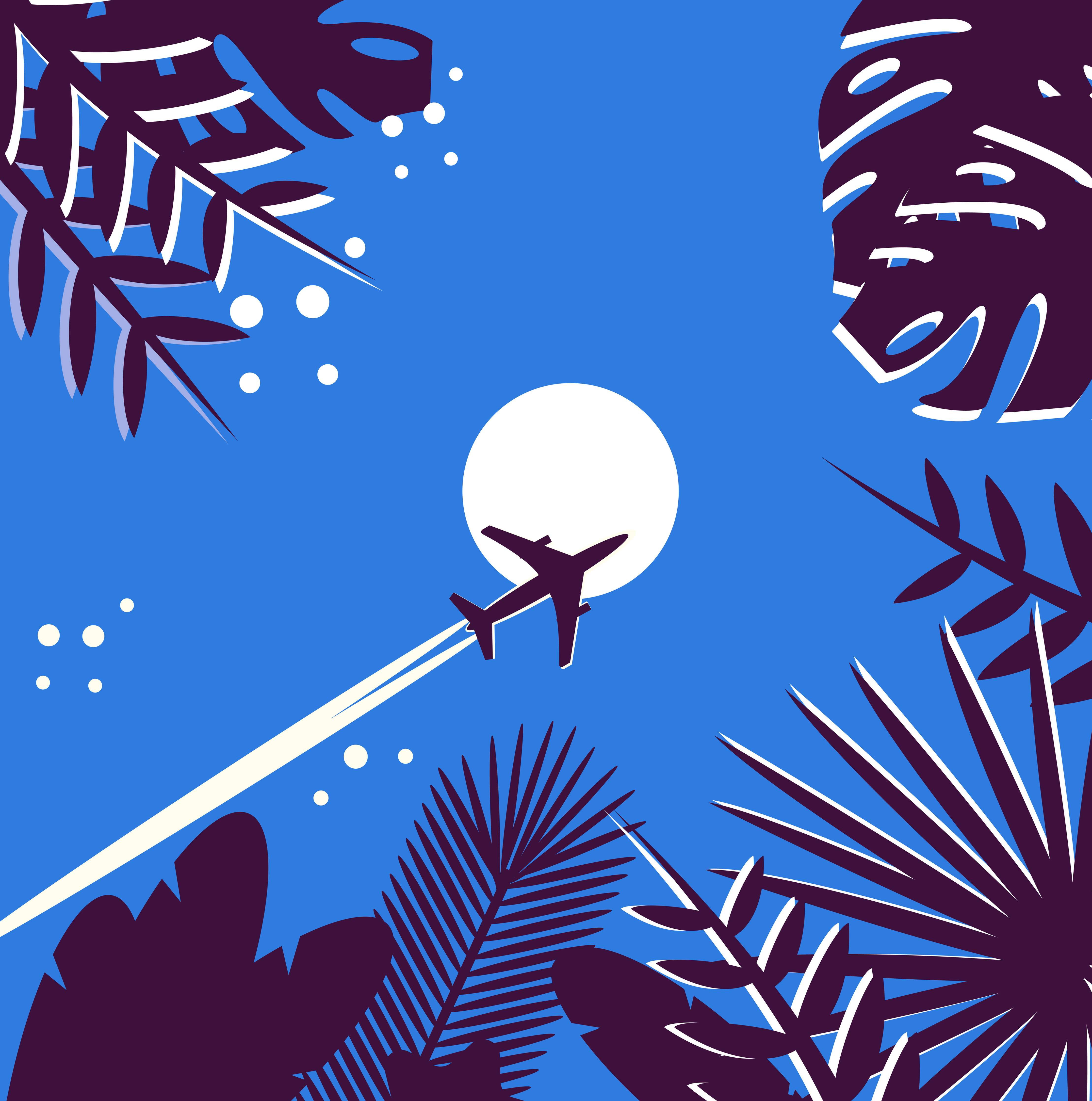 Wandverkleidung Wohnzimmer-Toller nächtlicher Flug unter dem Vollmond