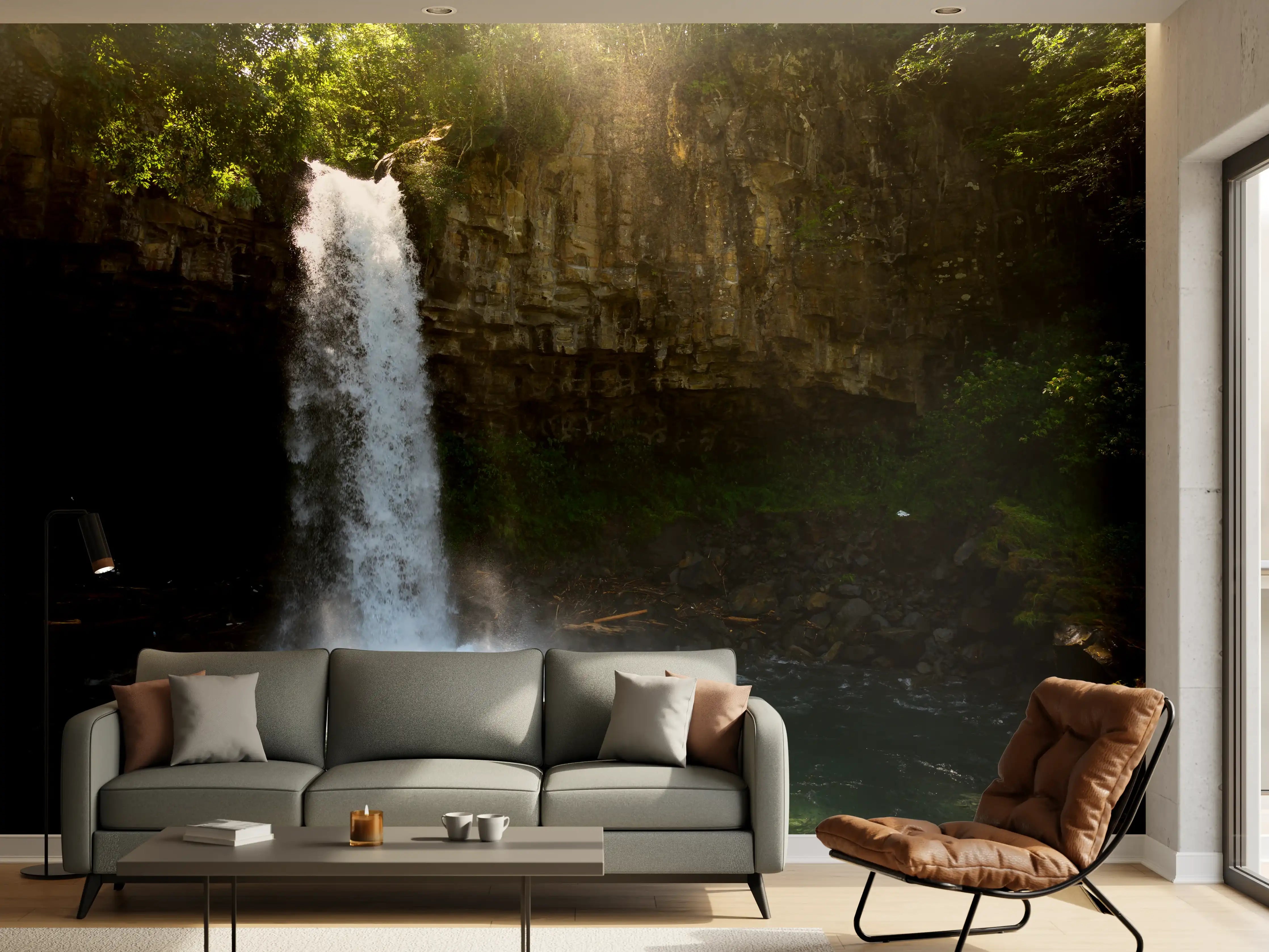 Wandverkleidung Wohnzimmer - Wancheng - Wasserfall