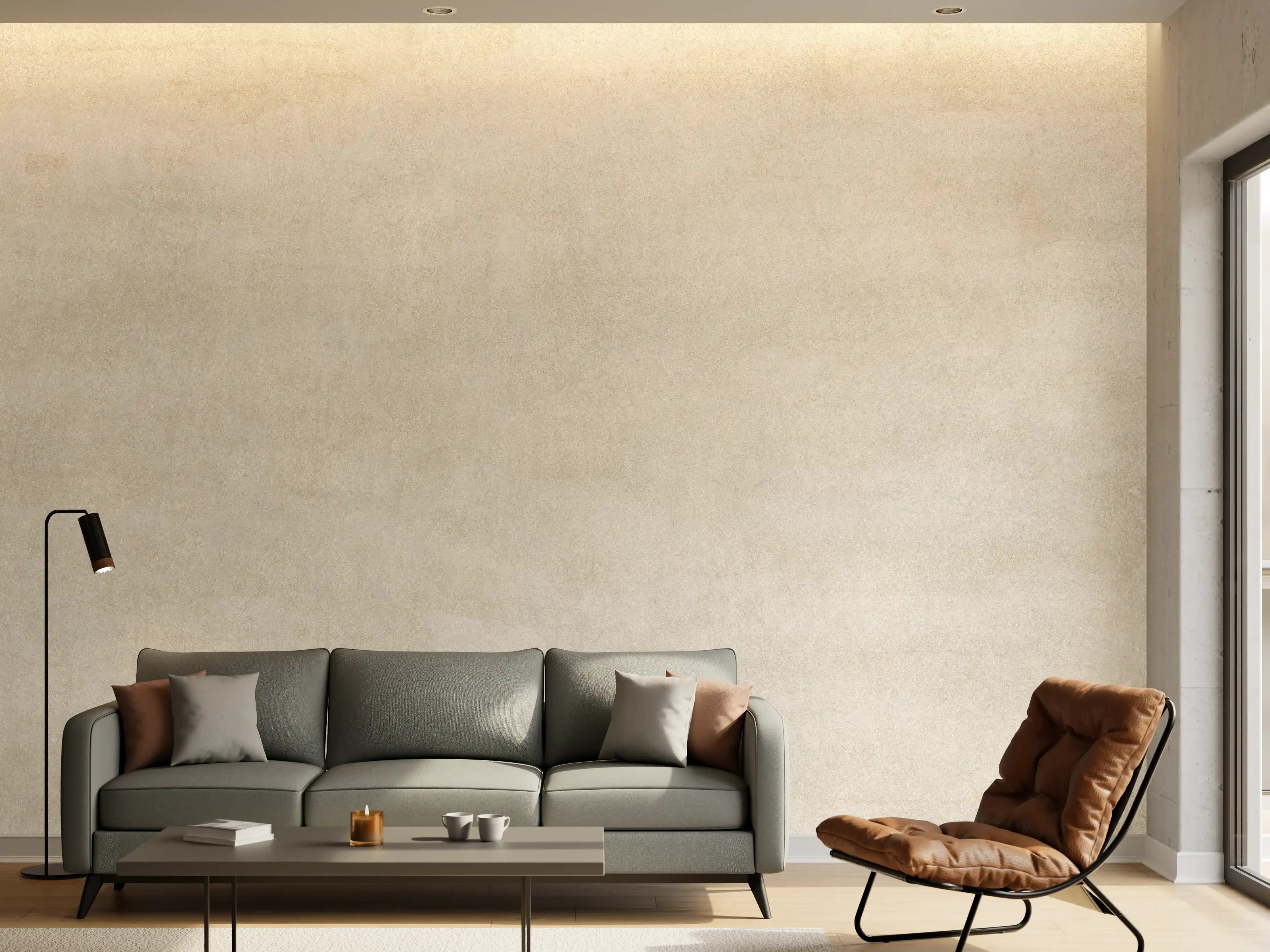 Wandverkleidung Wohnzimmer - Weiß-Graue Marmor Textur