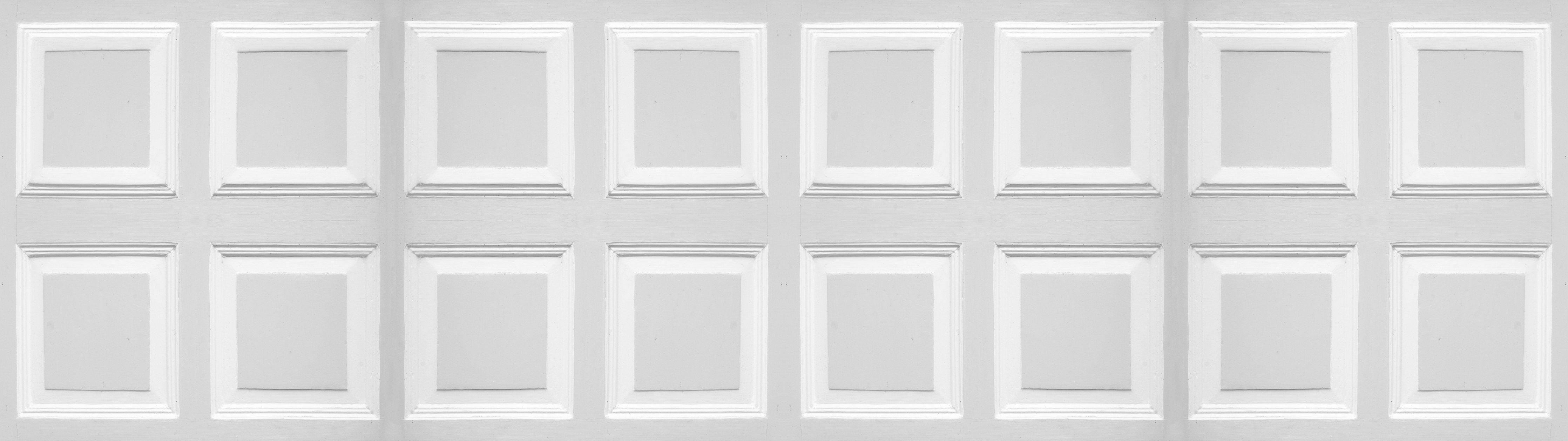 Wandverkleidung Wohnzimmer-Weiße Quadratische Tür Textur