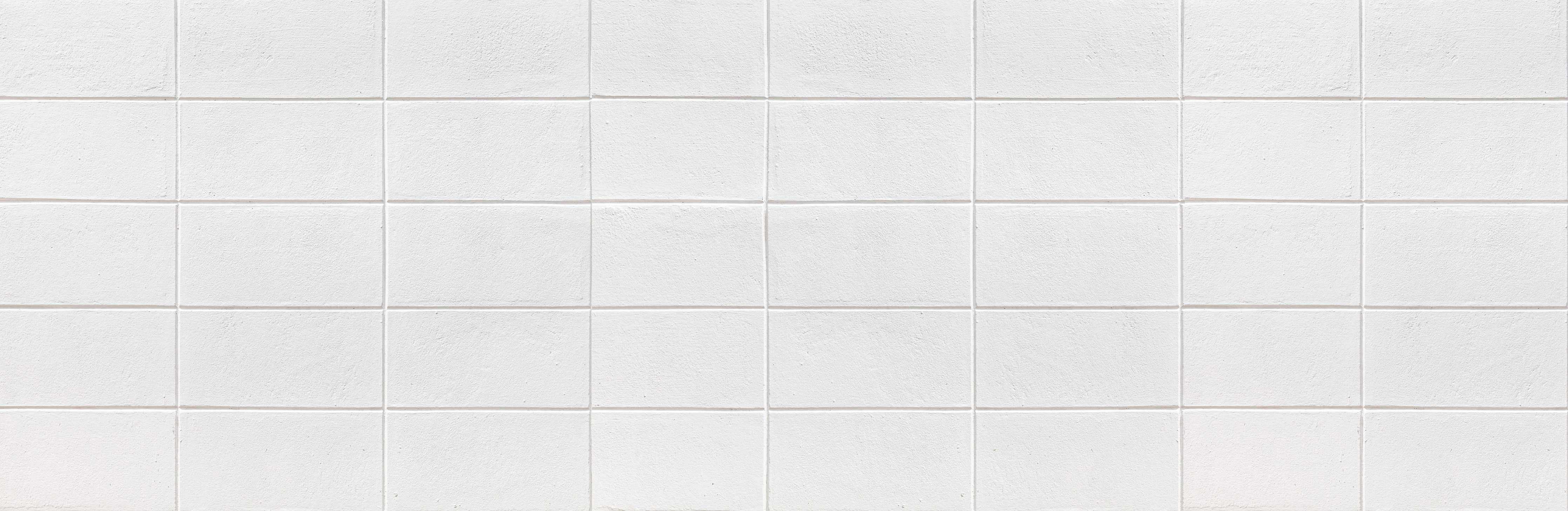 Wandverkleidung Wohnzimmer-Weiße Zementblock-Wand