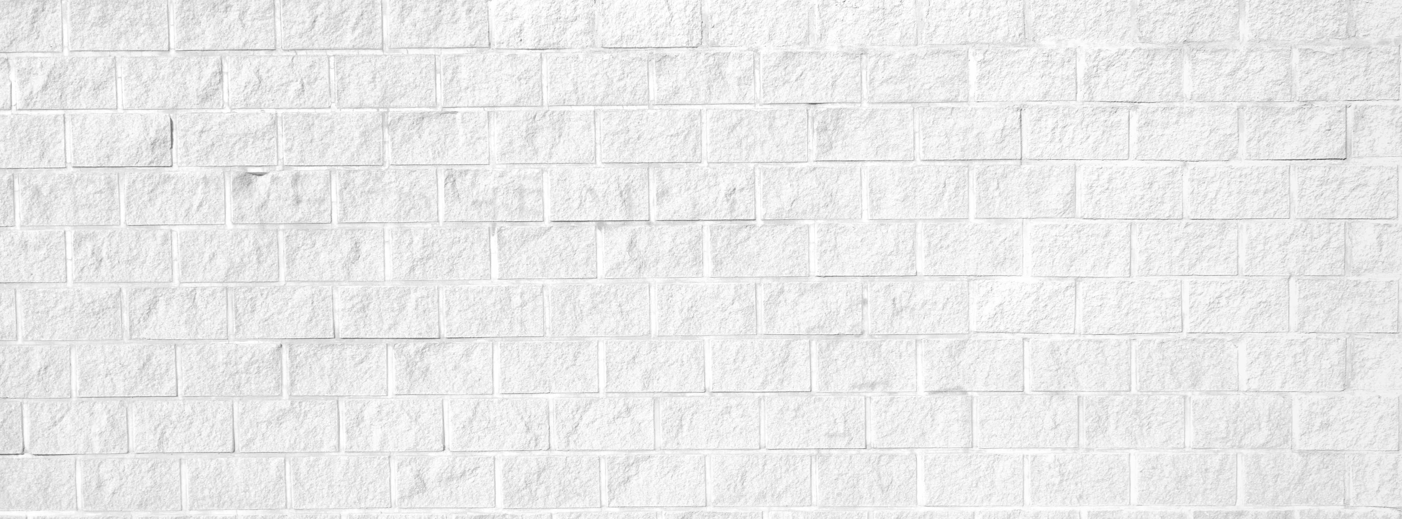 Wandverkleidung Wohnzimmer-Weiße Ziegelwand - Elegantes Wanddesign