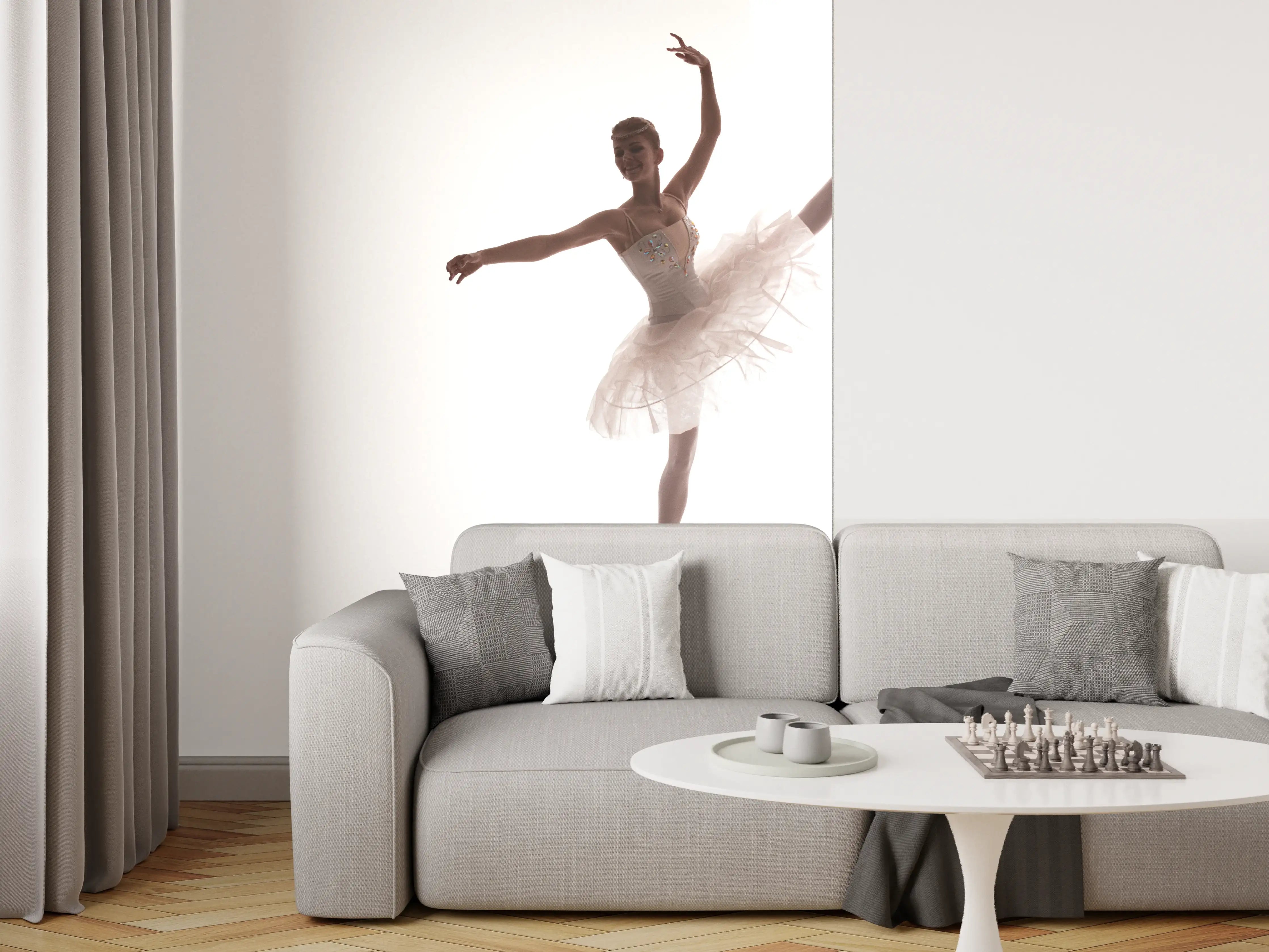 Wandverkleidung Wohnzimmer - Wundervolle Ballerina