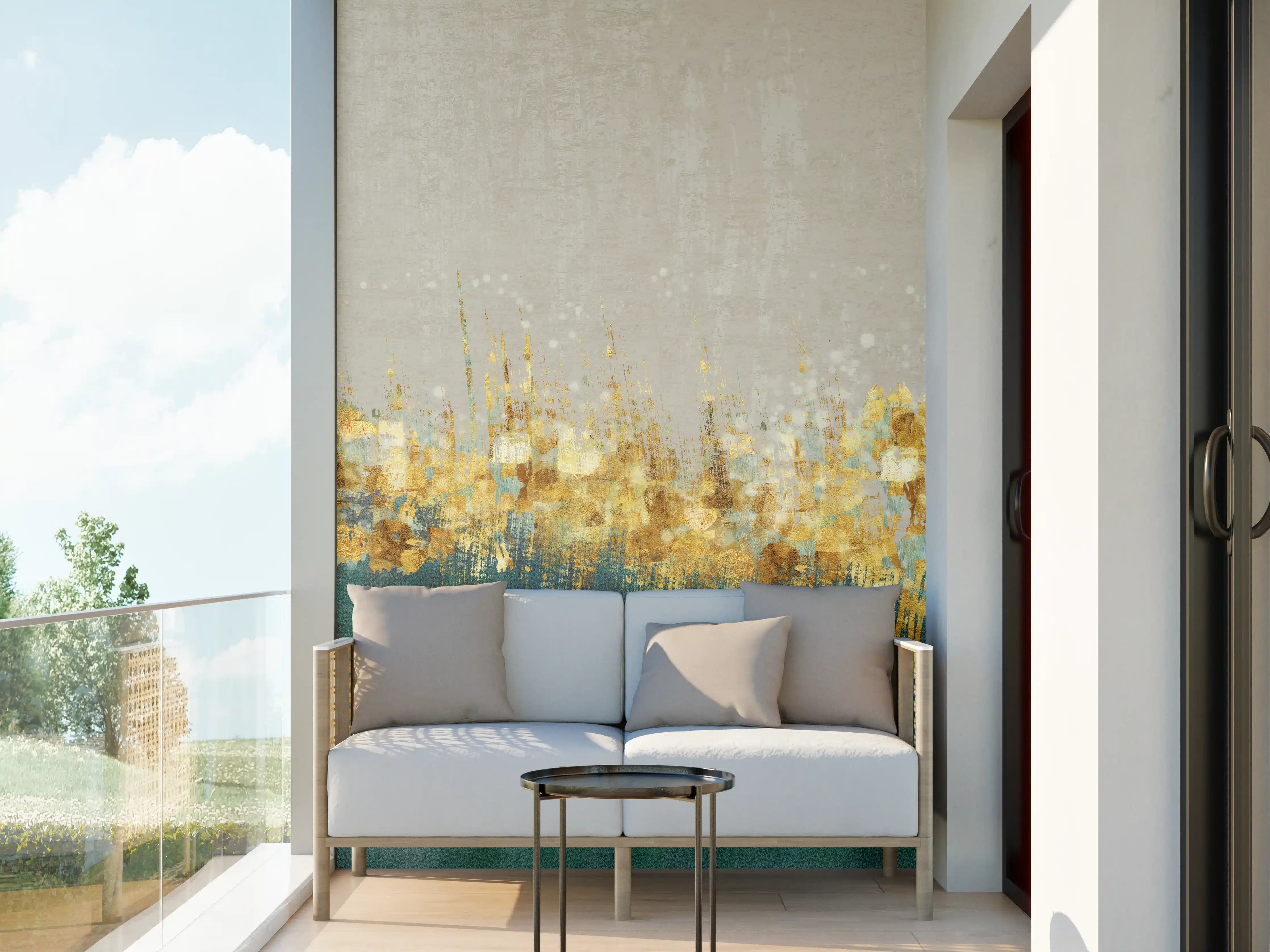 Wandverkleidung außen - Abstraktes Design - Kunsttapete