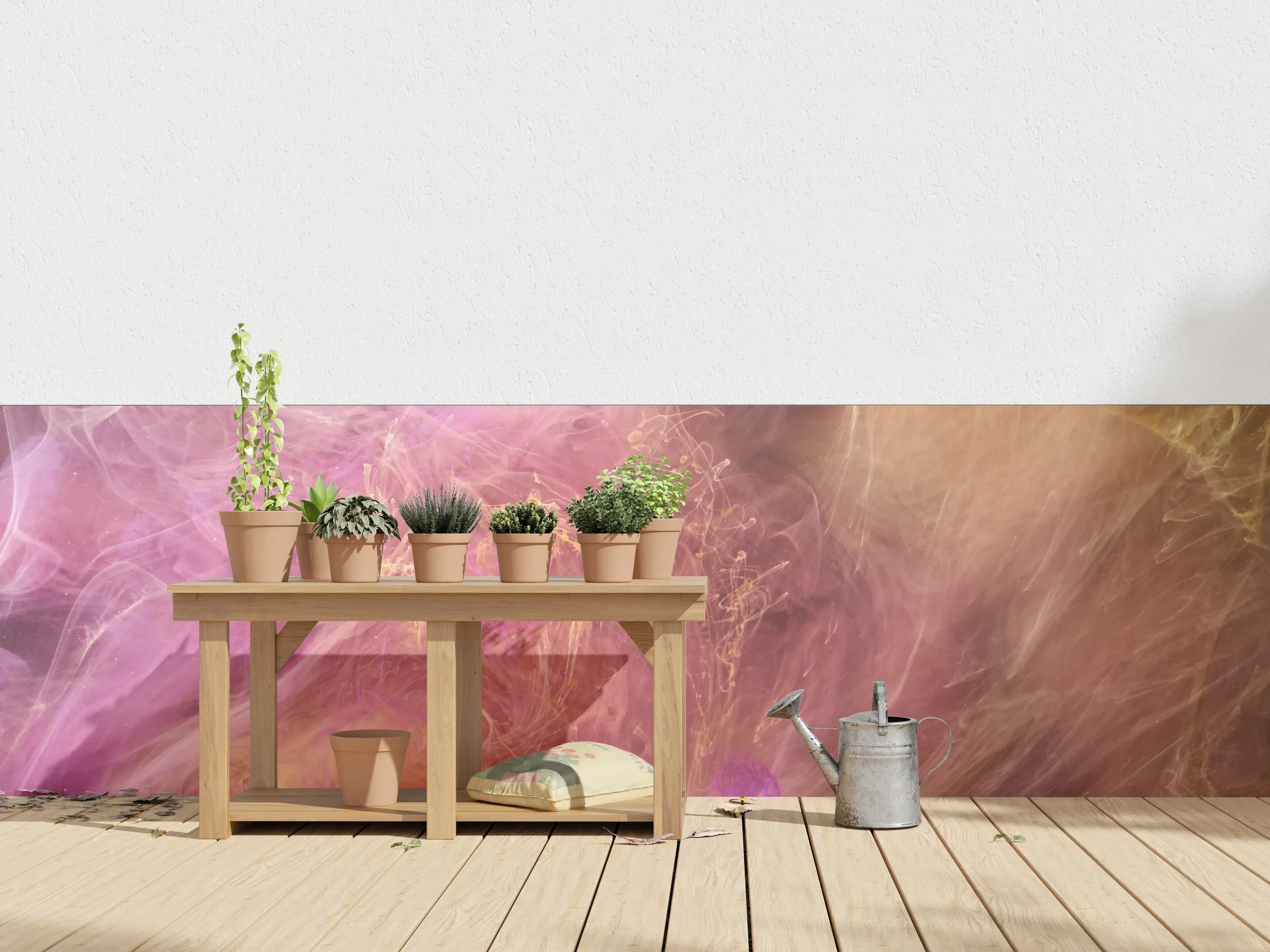 Wandverkleidung außen - Abstraktes Muster -Flüssigkunst