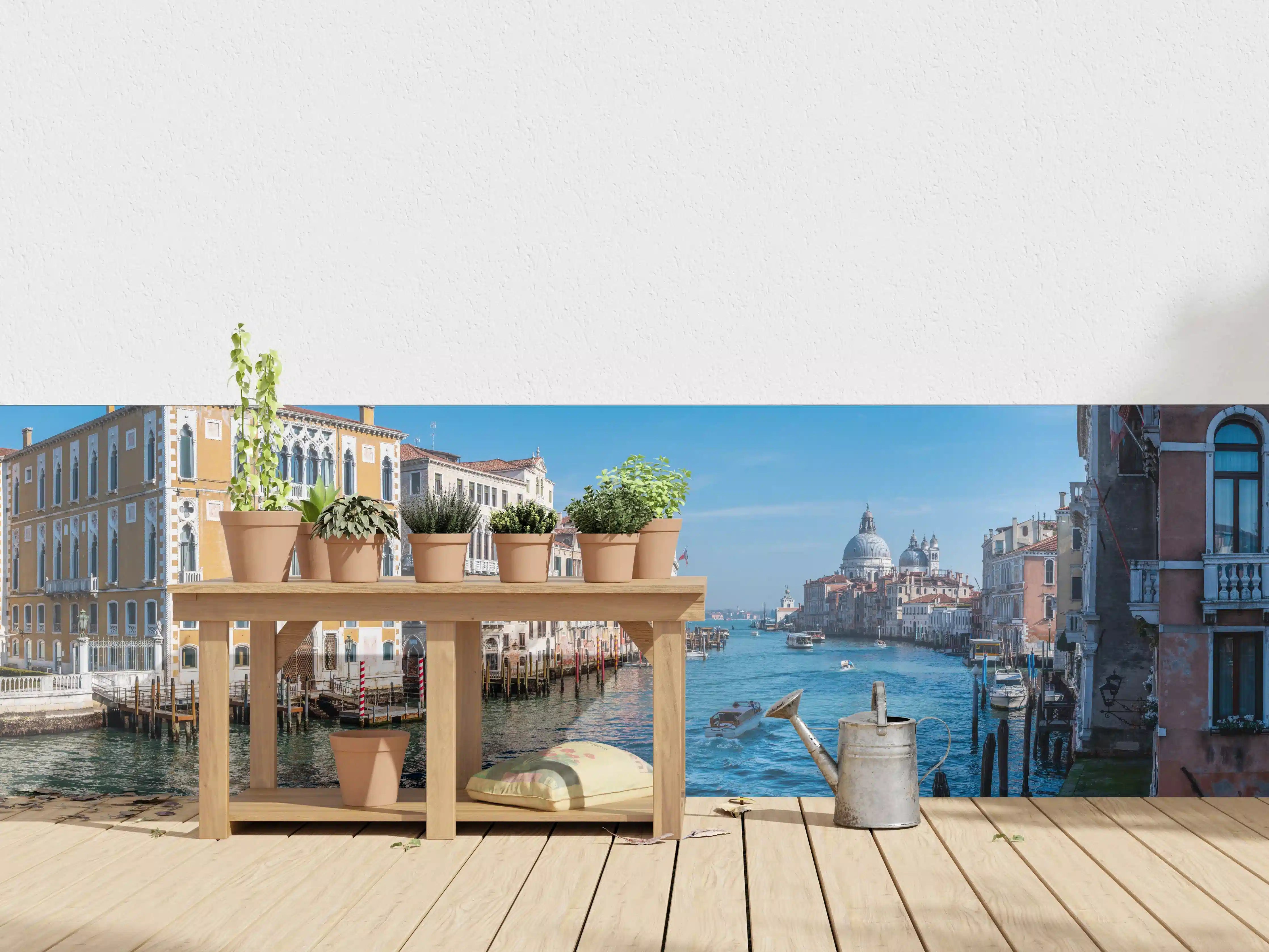 Wandverkleidung außen - Accademia Brücke Venedig