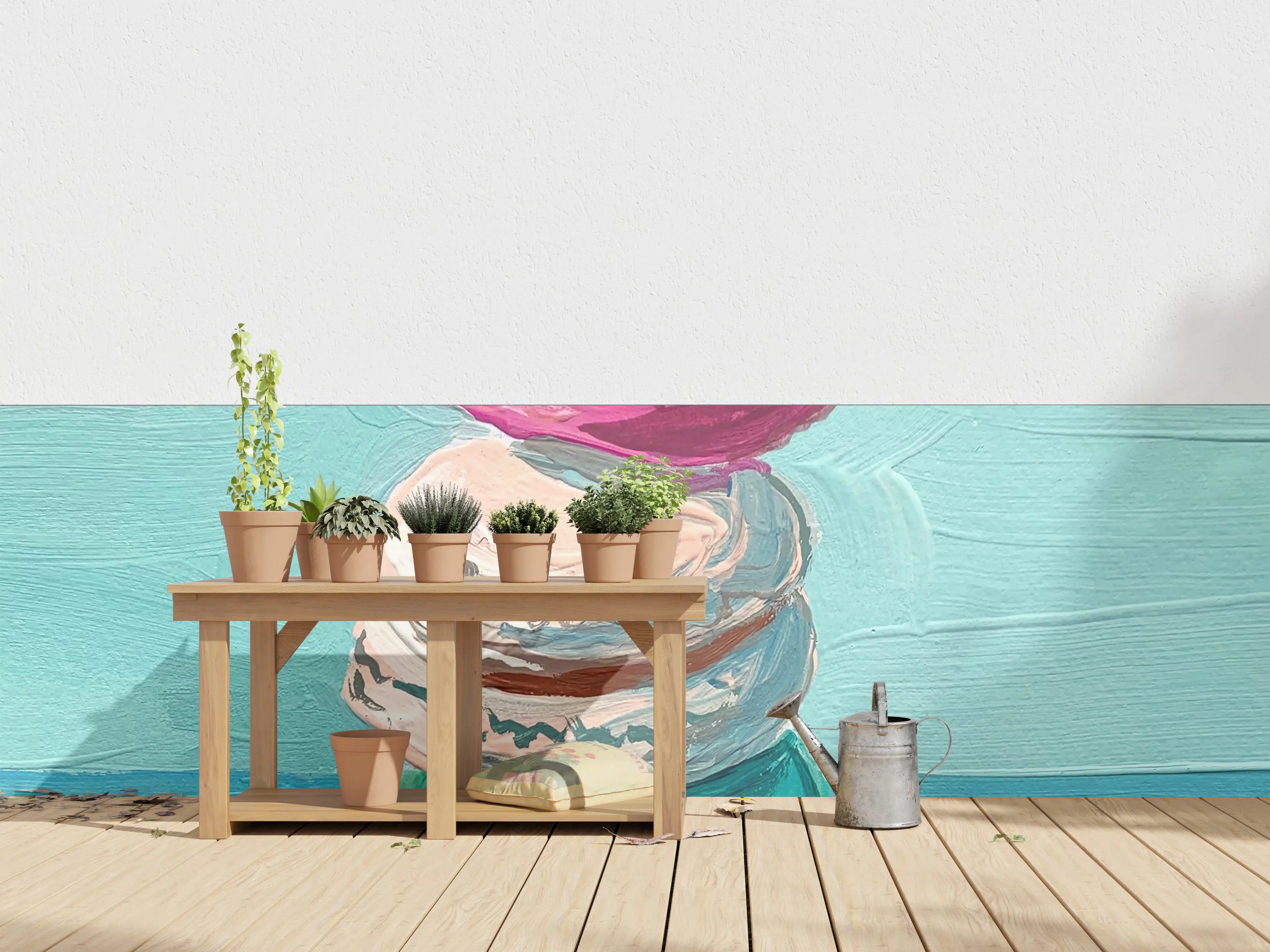 Wandverkleidung außen - Acryl Macarons - Bunt