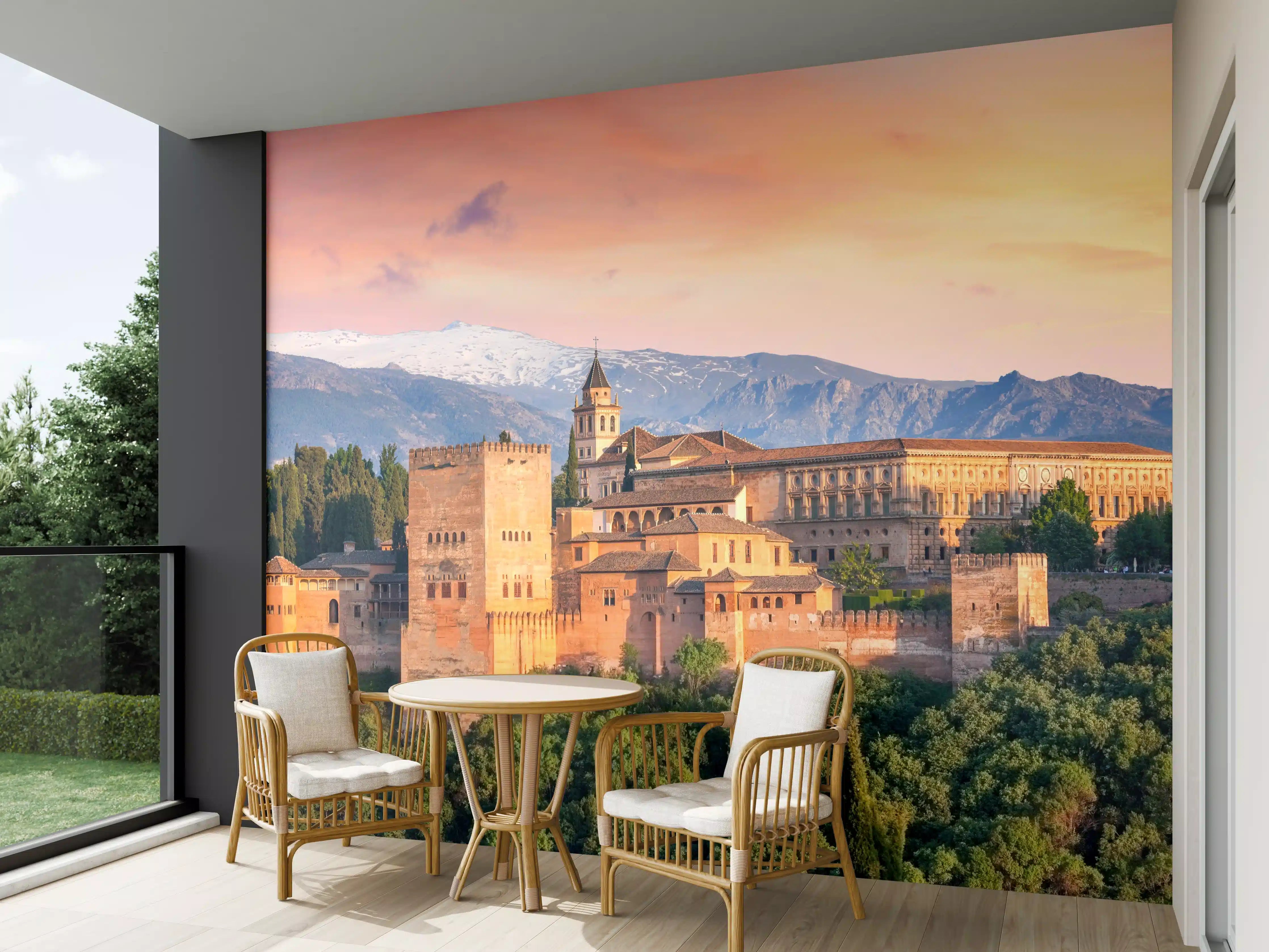 Wandverkleidung außen - Alte arabische Festung - Alhambra