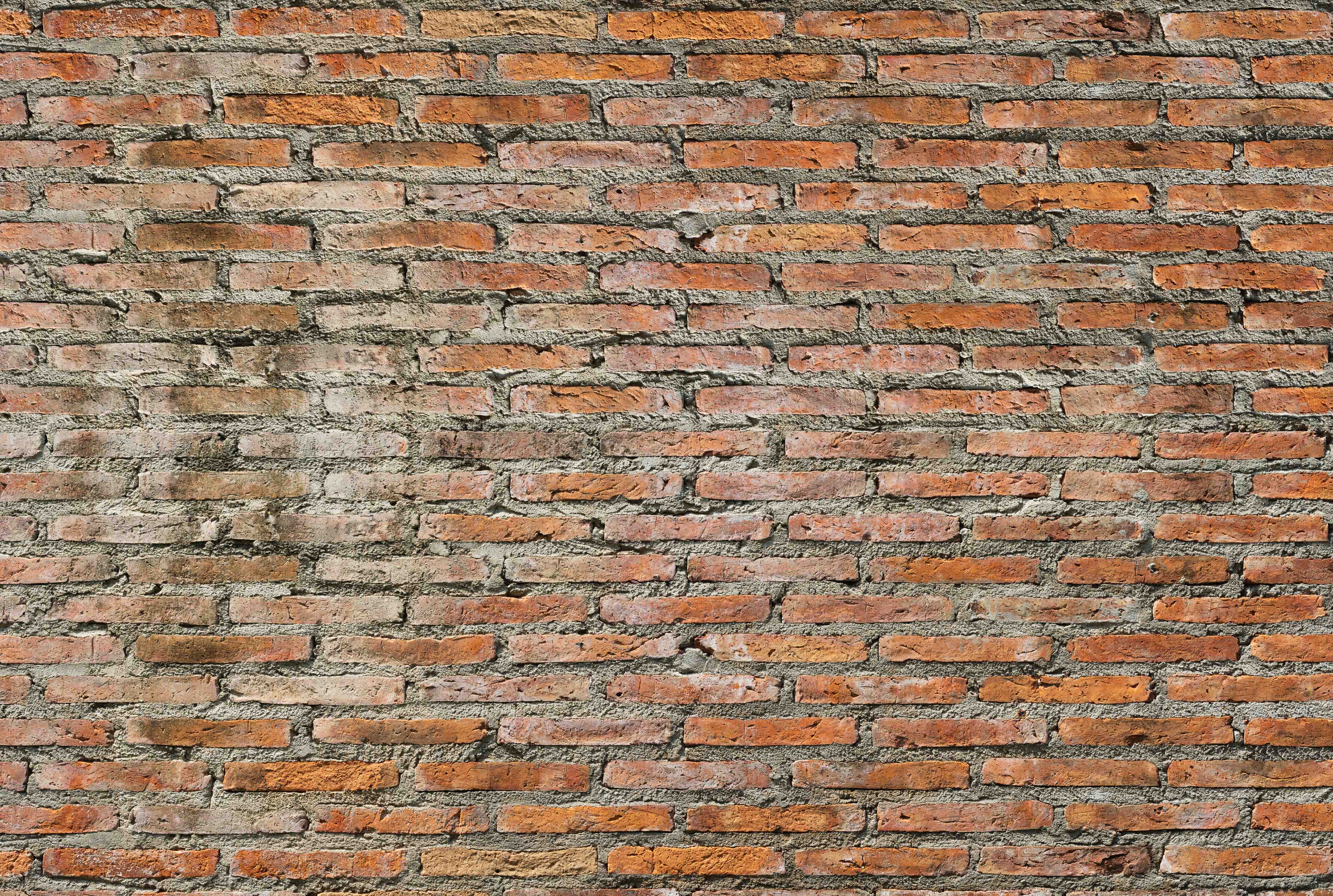 Wandverkleidung außen-Alter Backstein - Textur