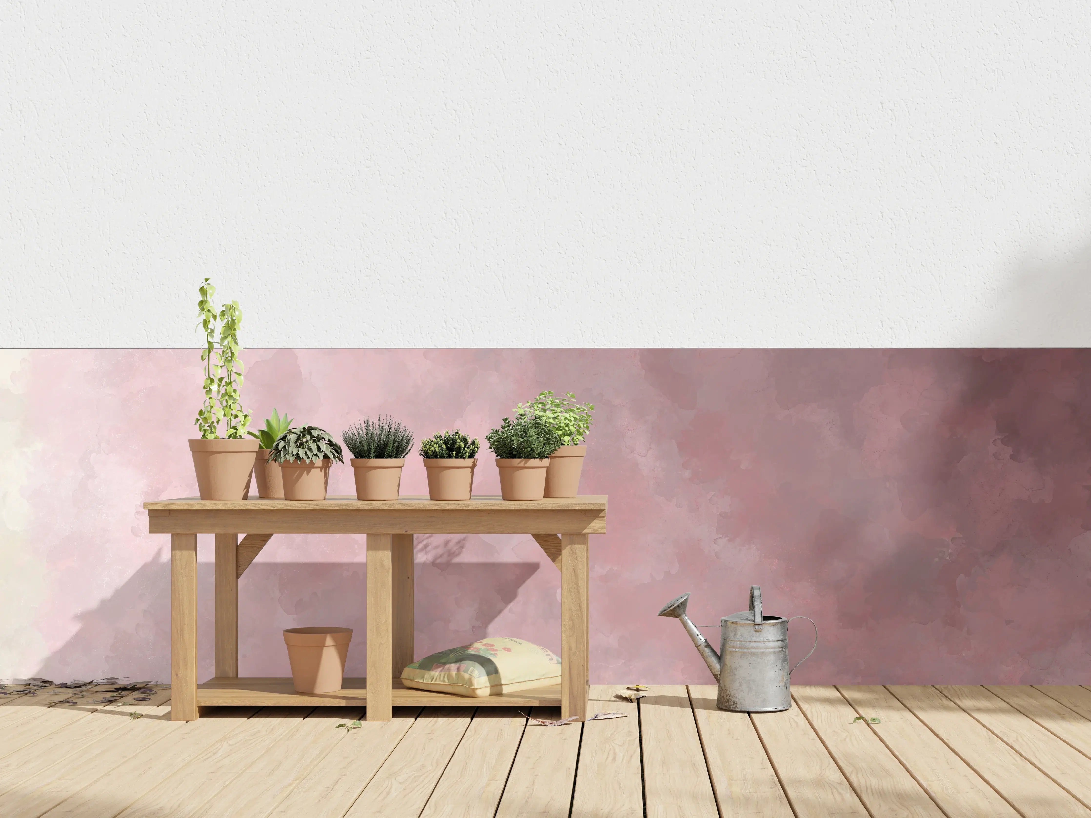 Wandverkleidung außen - Aquarelle Textur - Kunstmalerei