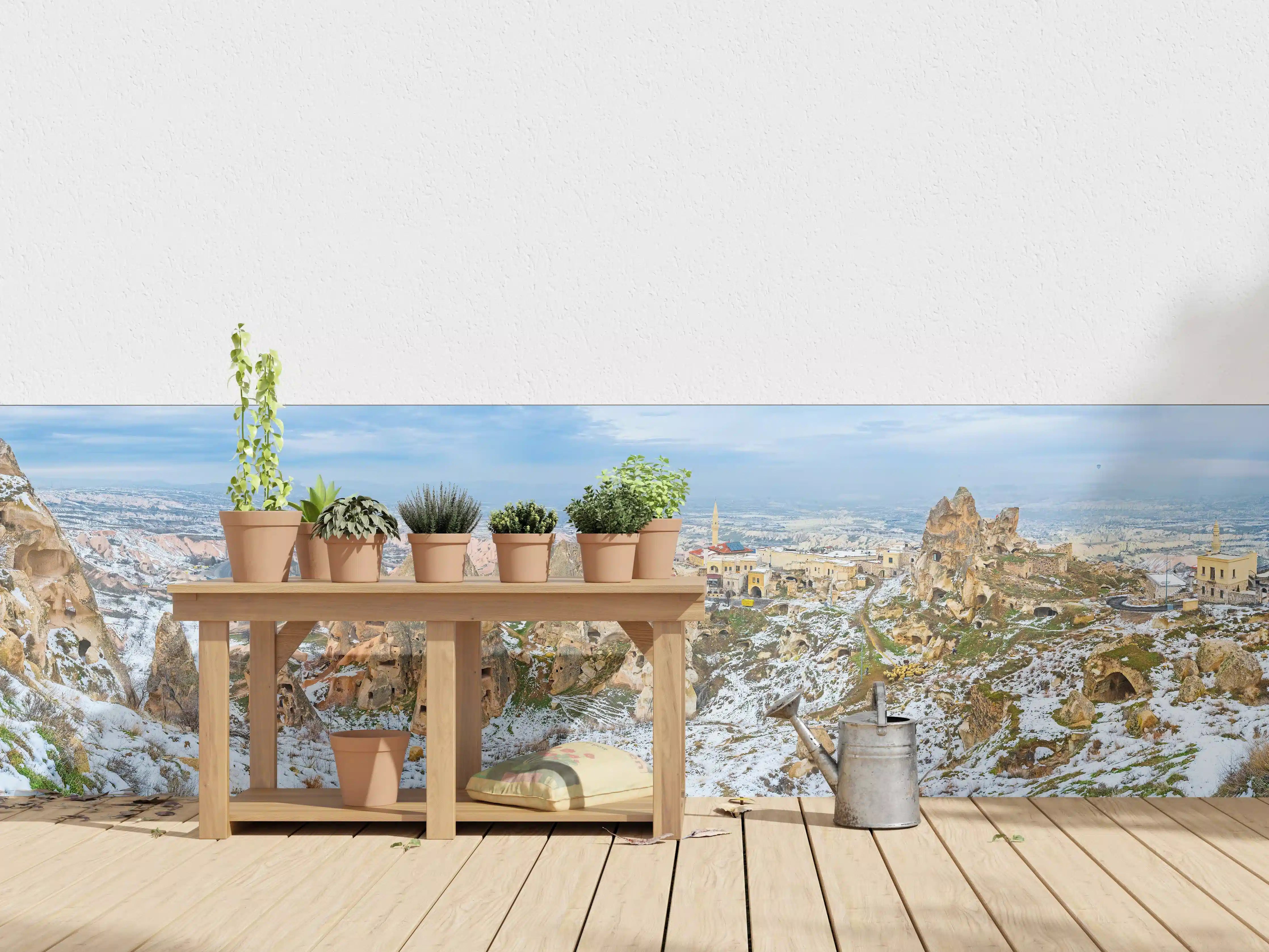 Wandverkleidung außen - Ausblick Kapadokien