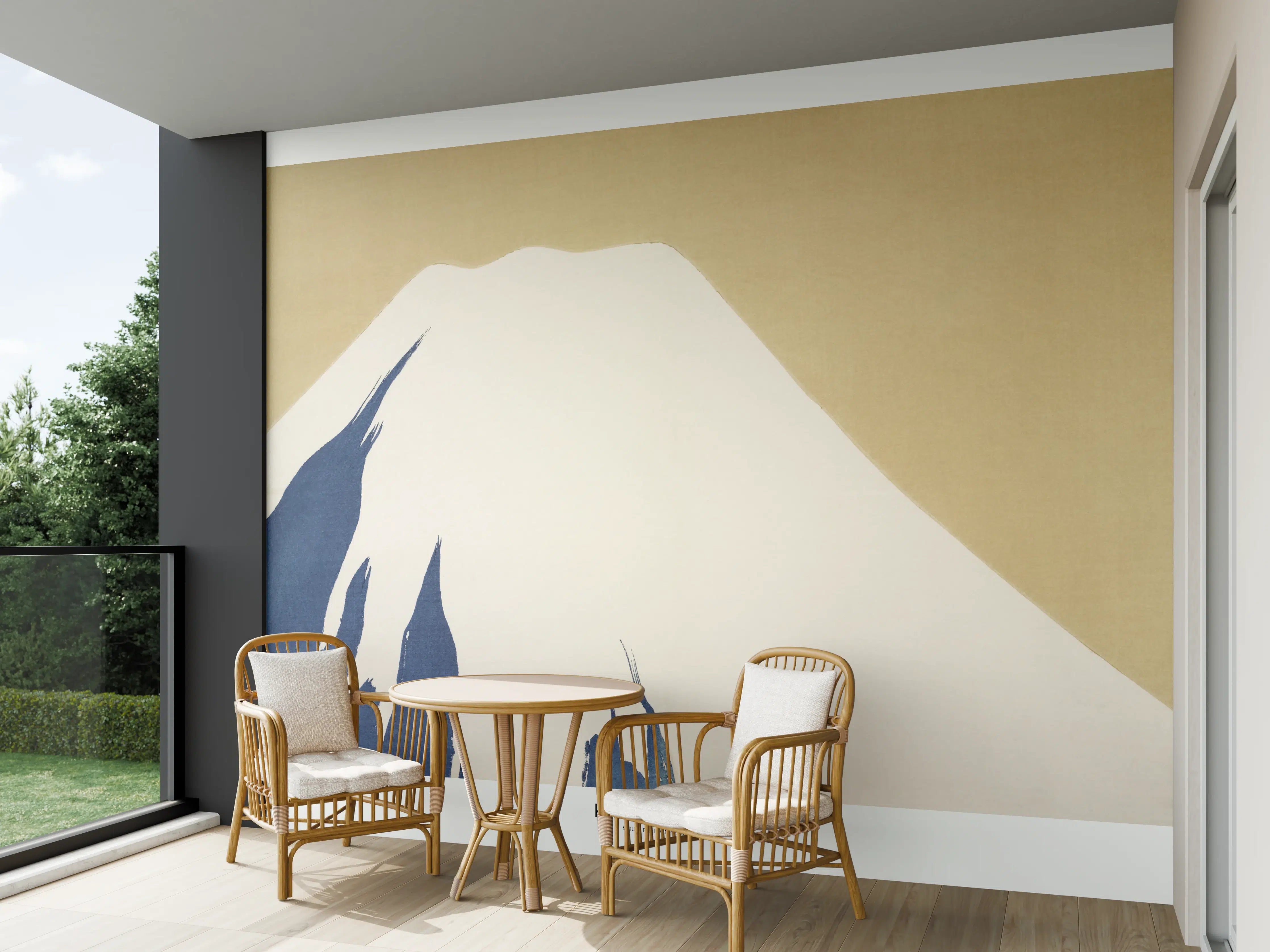 Wandverkleidung außen - Berg Fuji - Japan