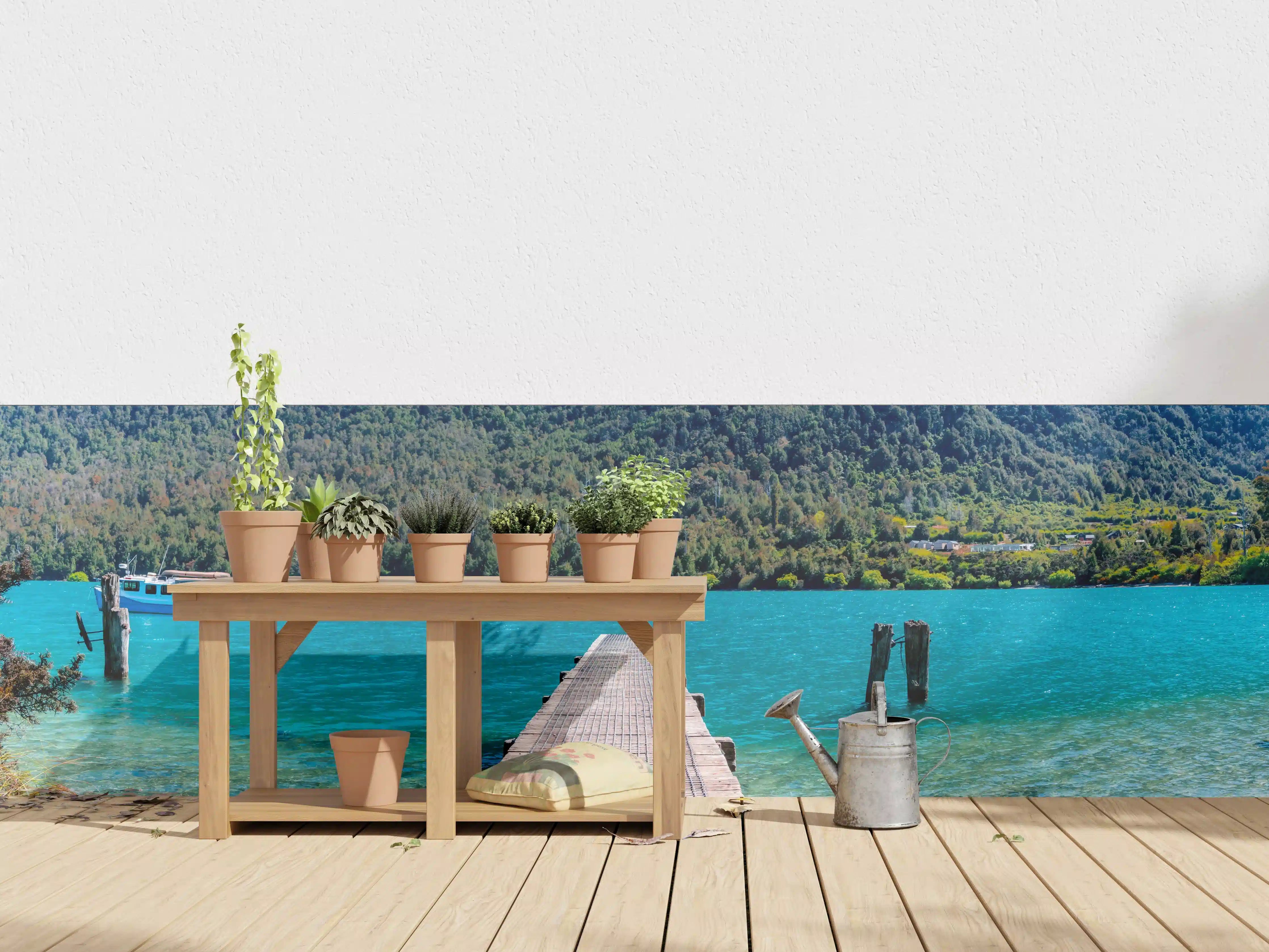 Wandverkleidung außen - Bob's Cove Bucht in Neuseeland