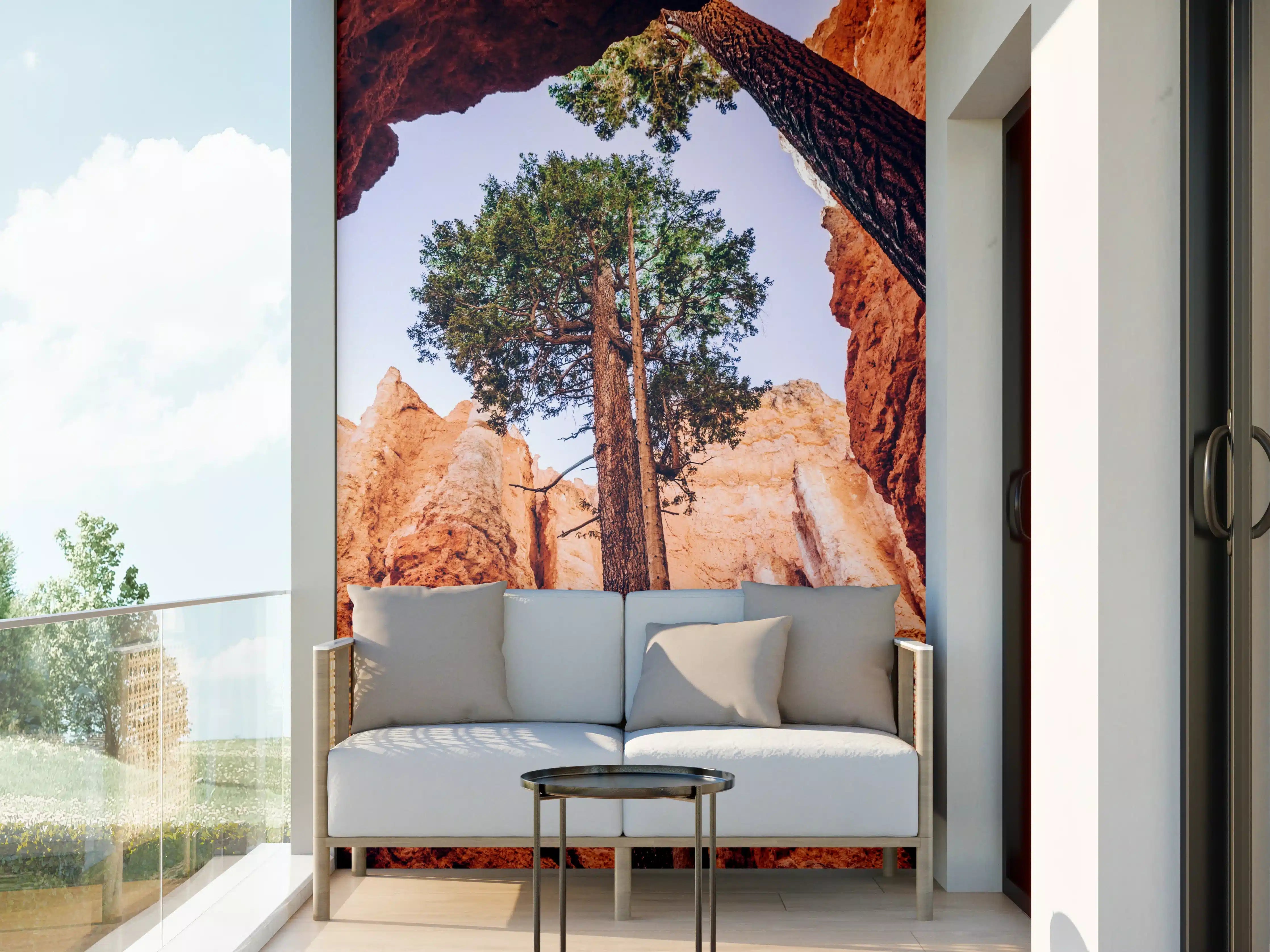 Wandverkleidung außen - Bryce Canyon Rötliche Felsen