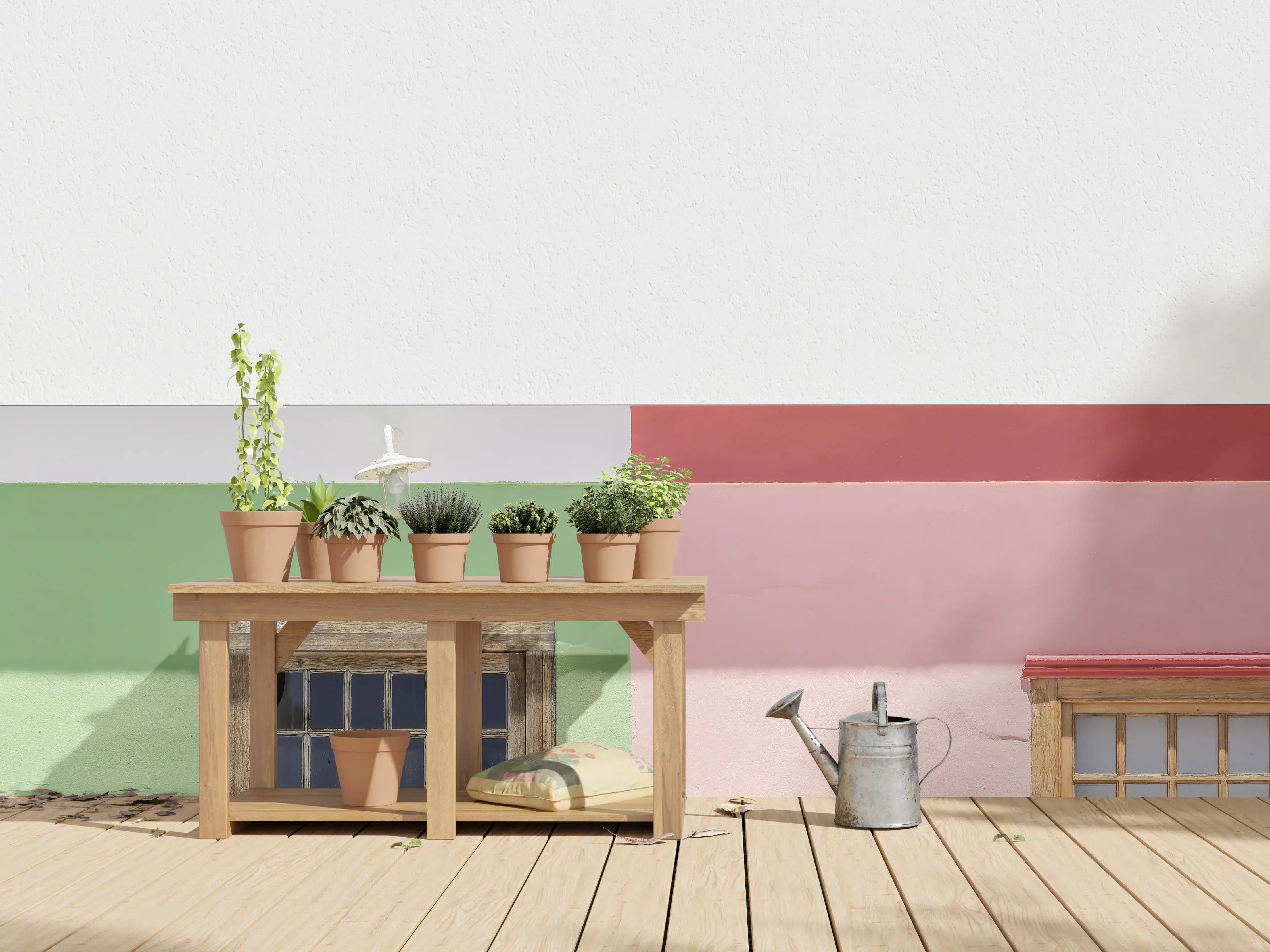 Wandverkleidung außen - Bunte Cottage Fassaden Sunny