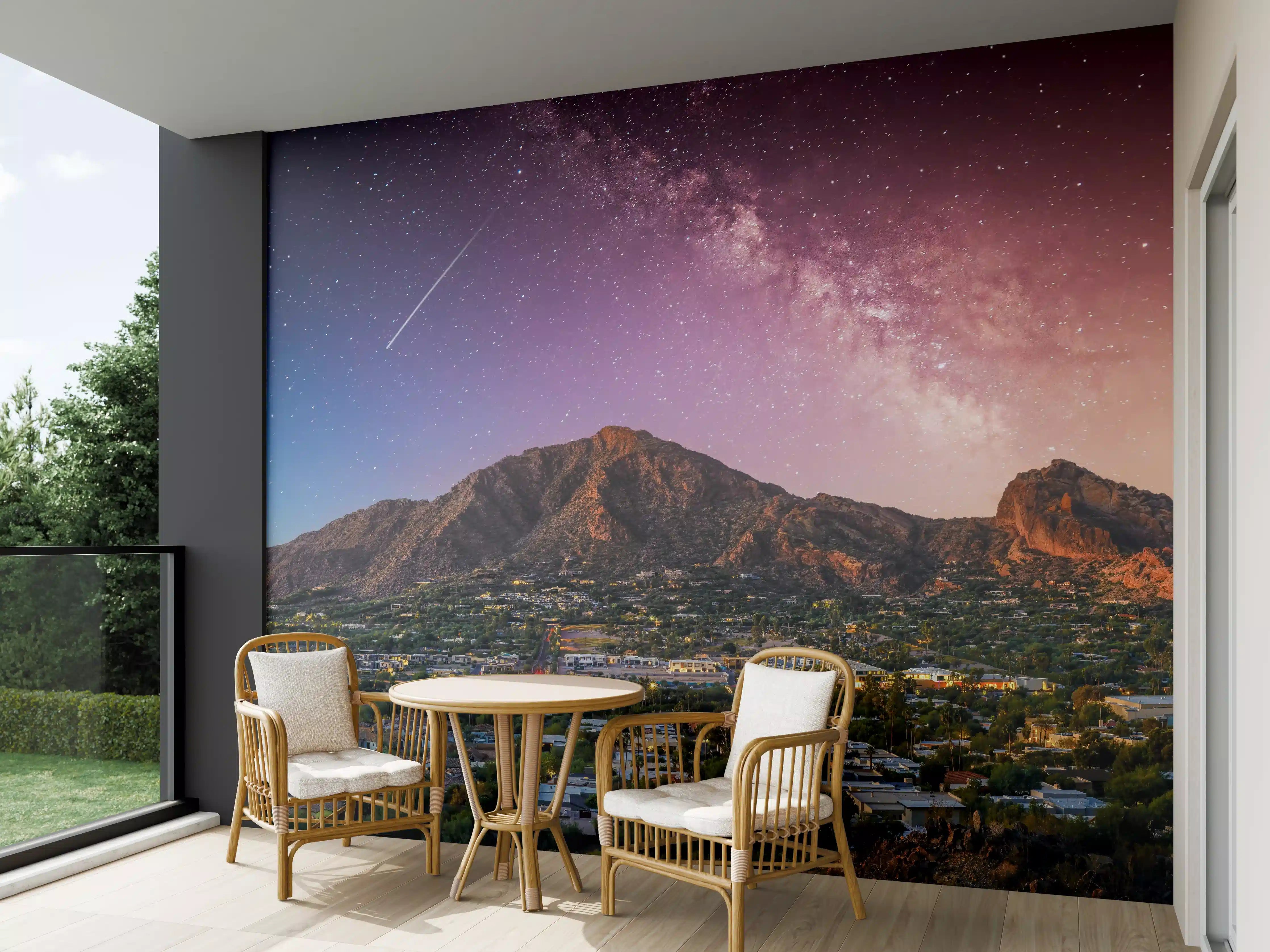 Wandverkleidung außen - Camelback Mountain in Phoenix Arizona
