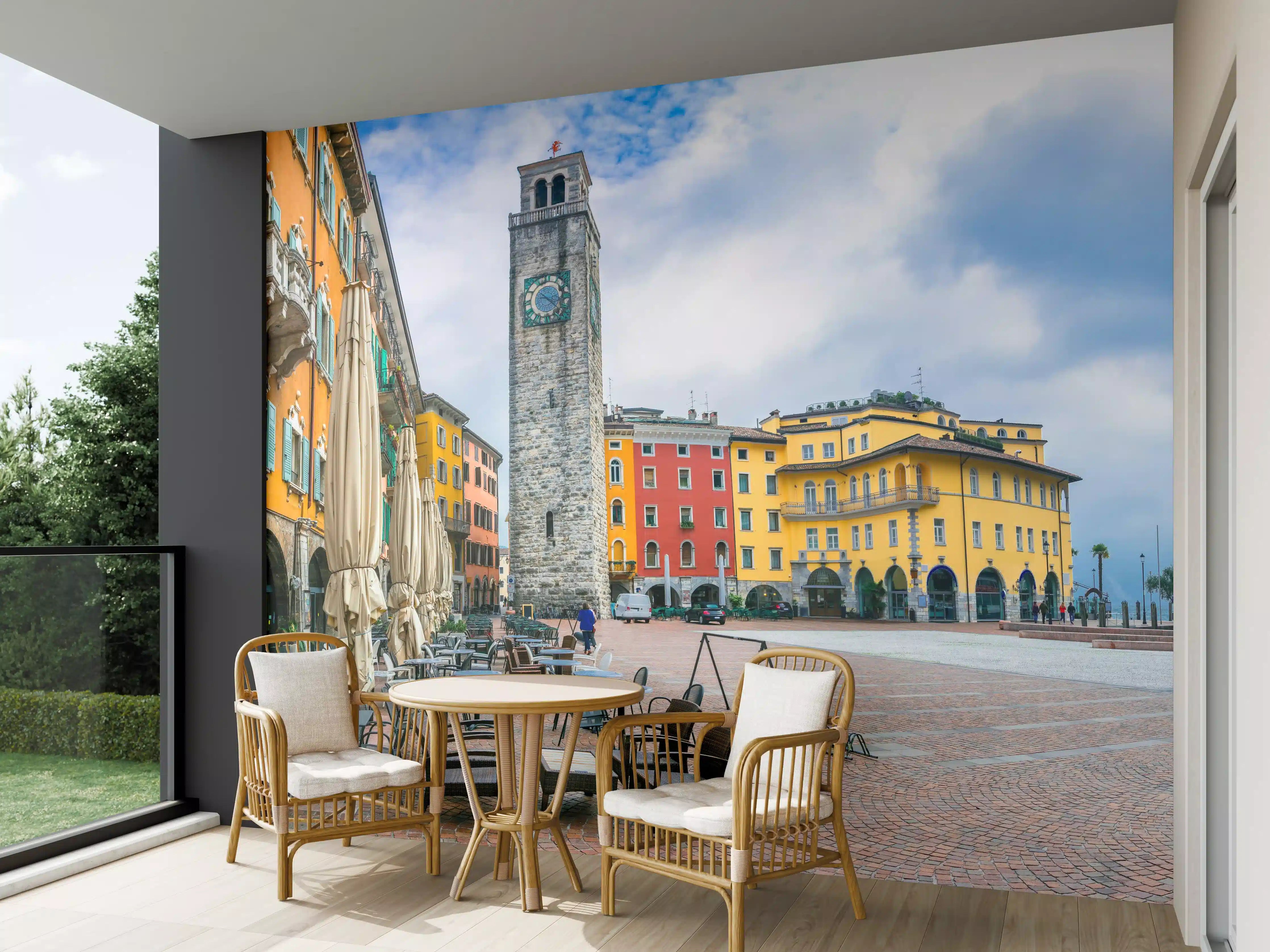Wandverkleidung außen - Charmante Stadt am Gardasee - Riva del Garda