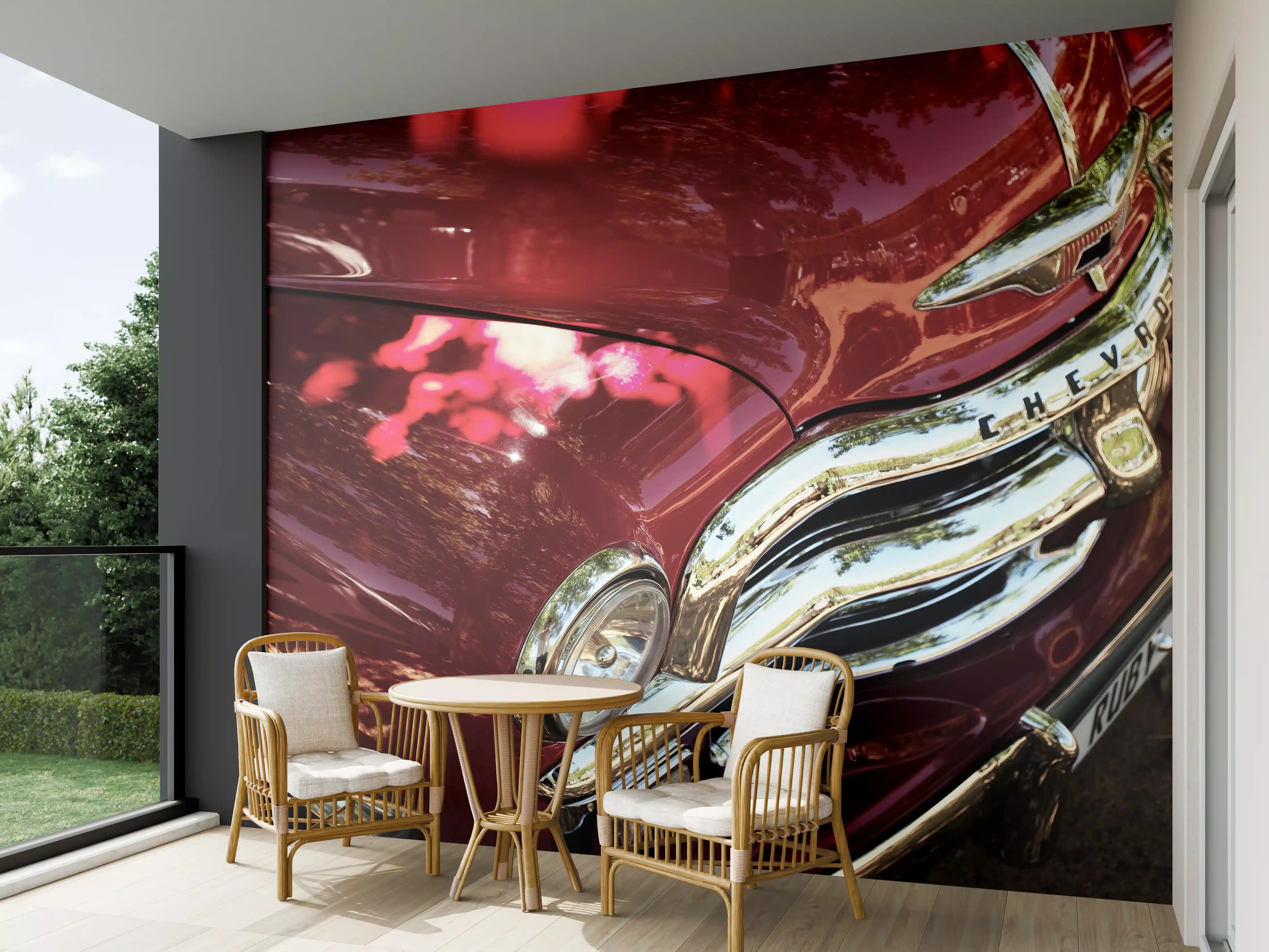 Wandverkleidung außen - Chevrolet Nahaufnahme