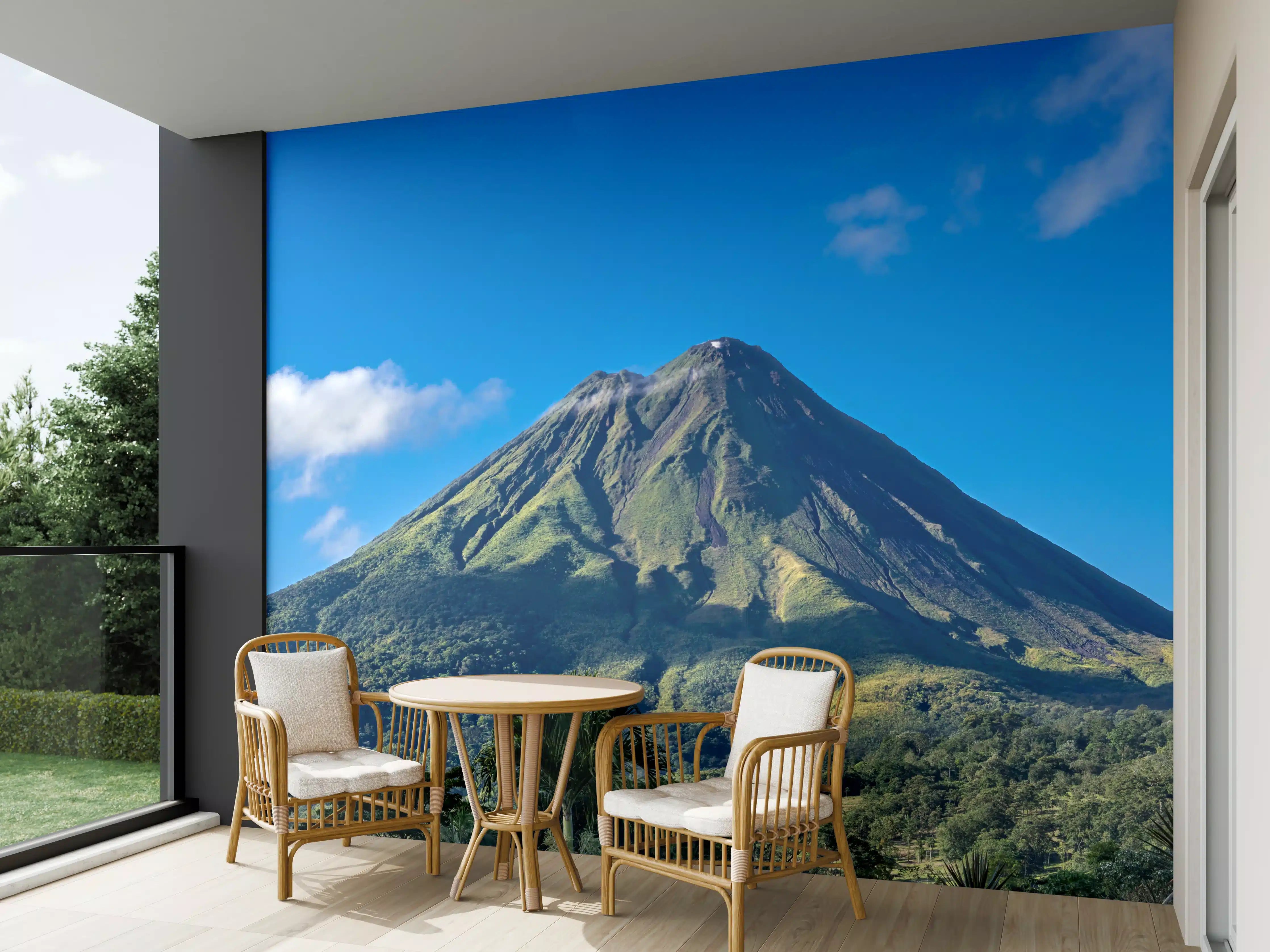 Wandverkleidung außen - Der Vulkan Arenal - Costa Rica