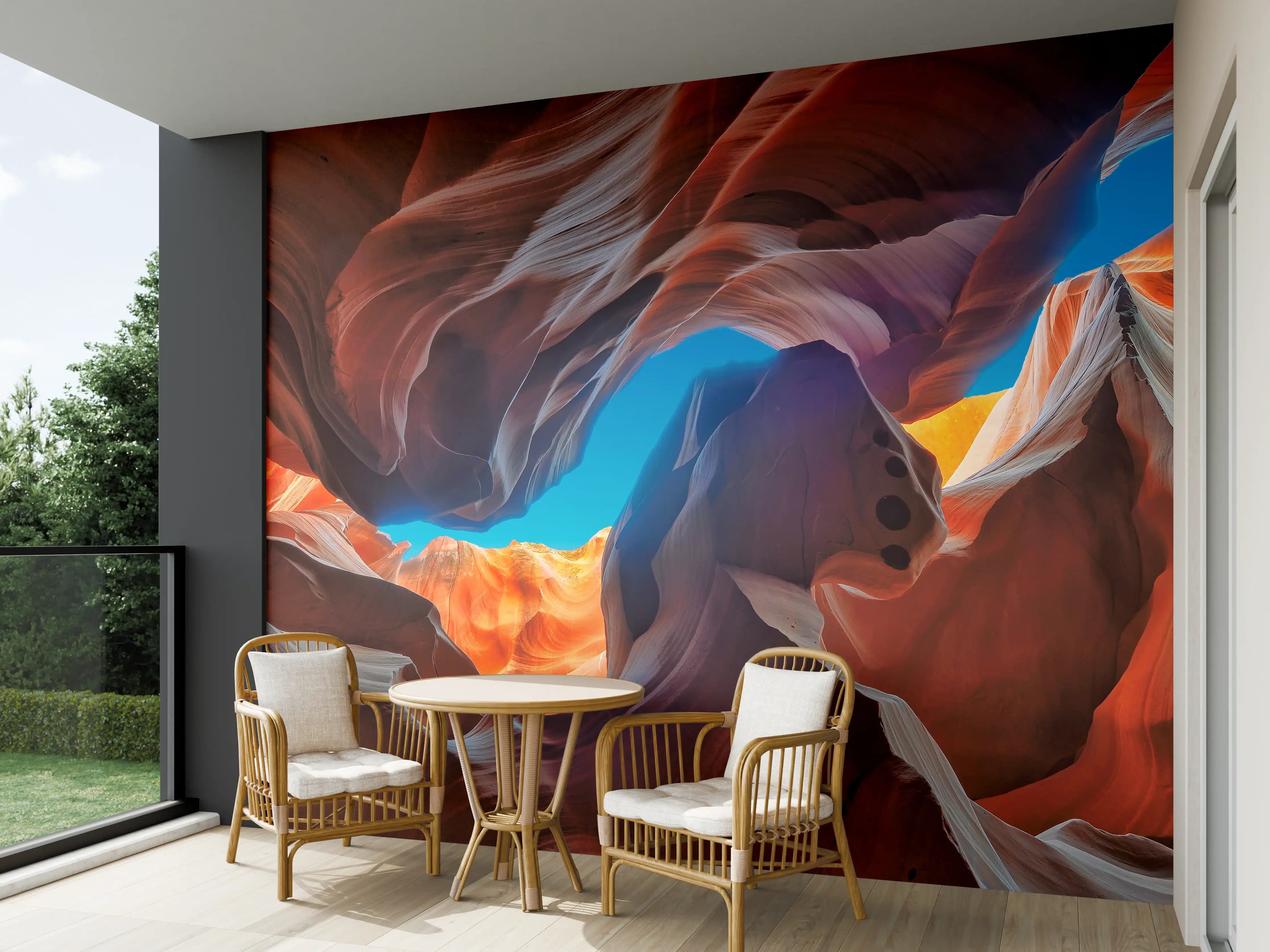 Wandverkleidung außen - Der magische Antelope Canyon