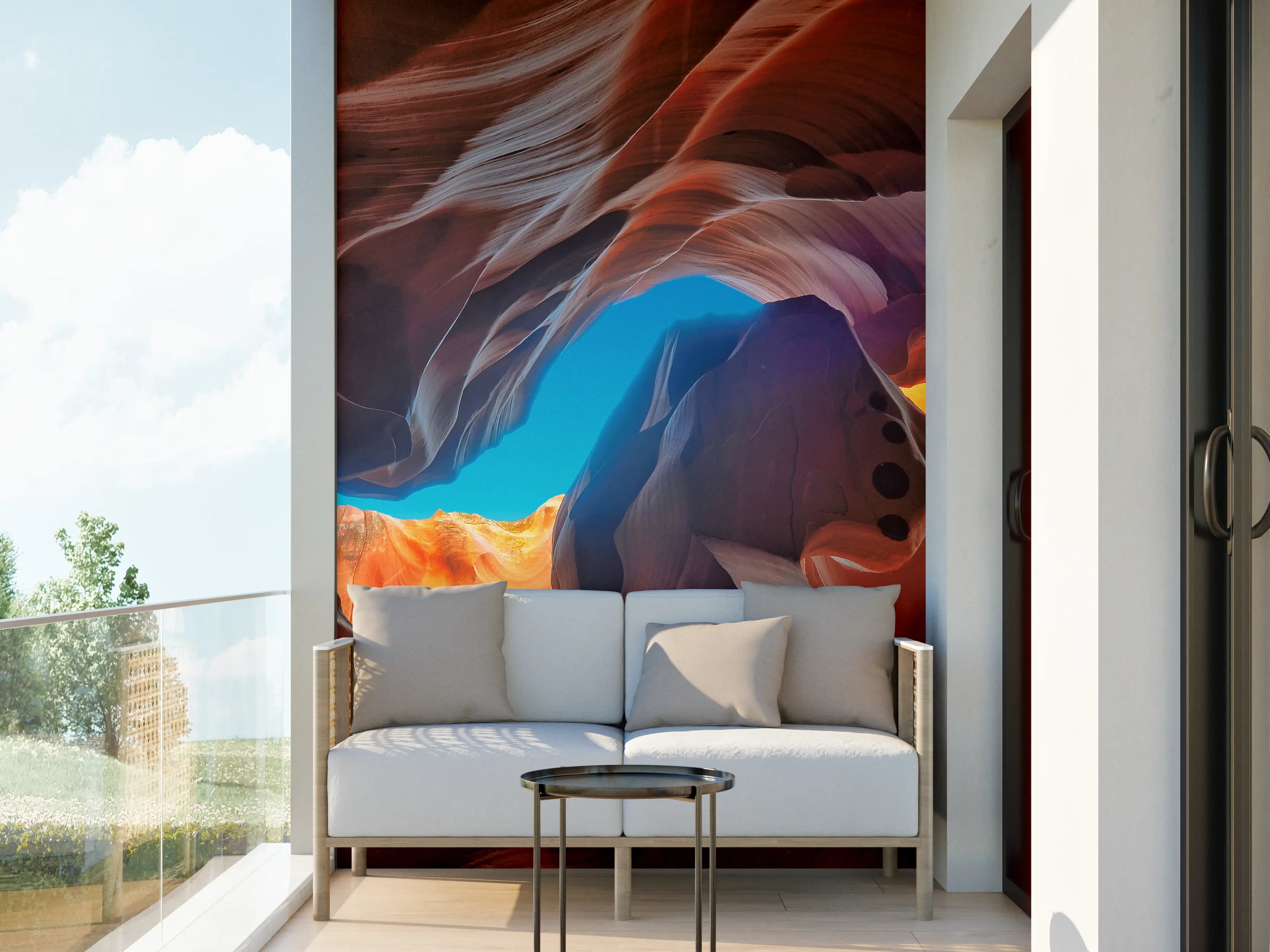 Wandverkleidung außen - Der magische Antelope Canyon