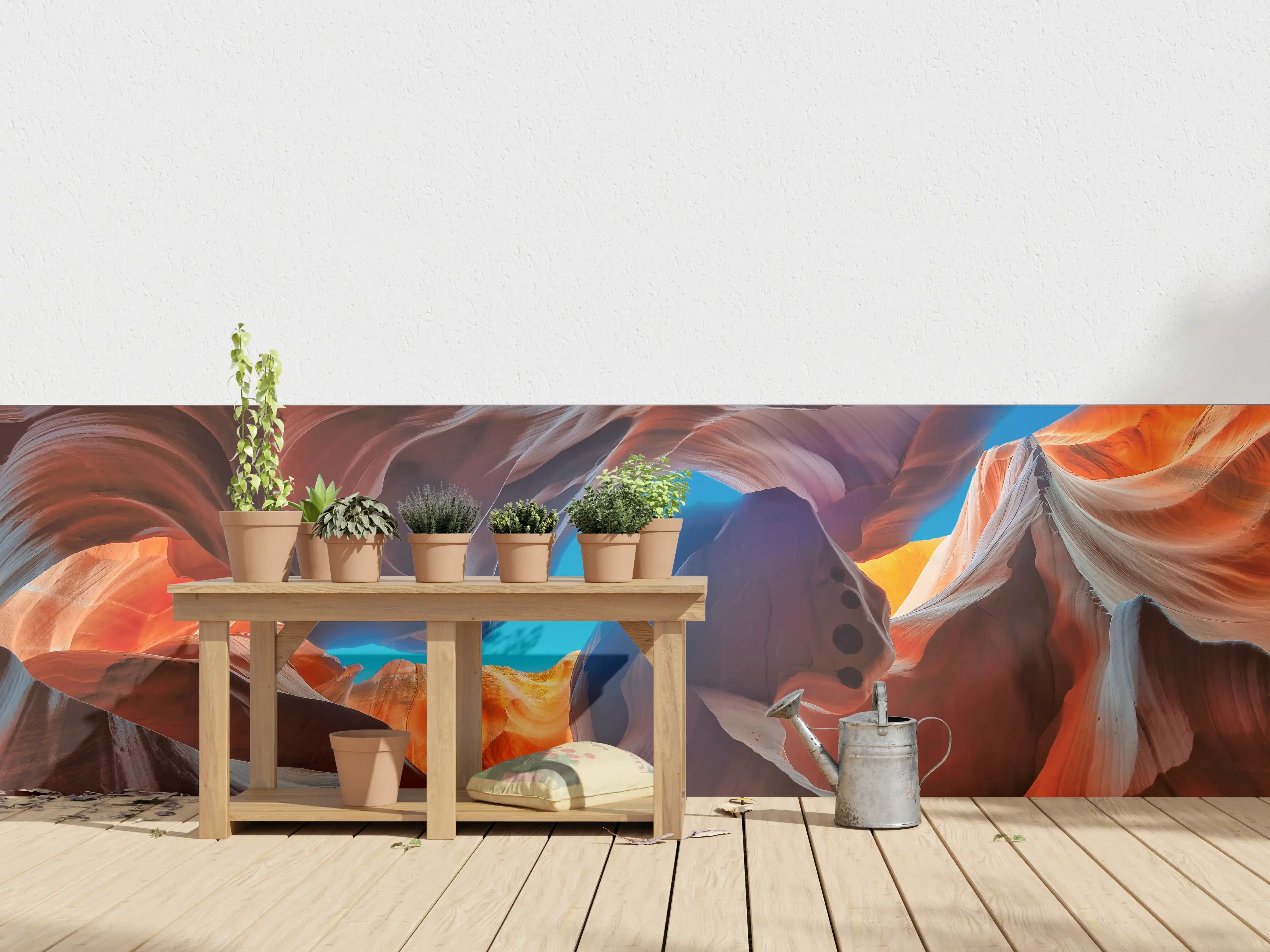 Wandverkleidung außen - Der magische Antelope Canyon