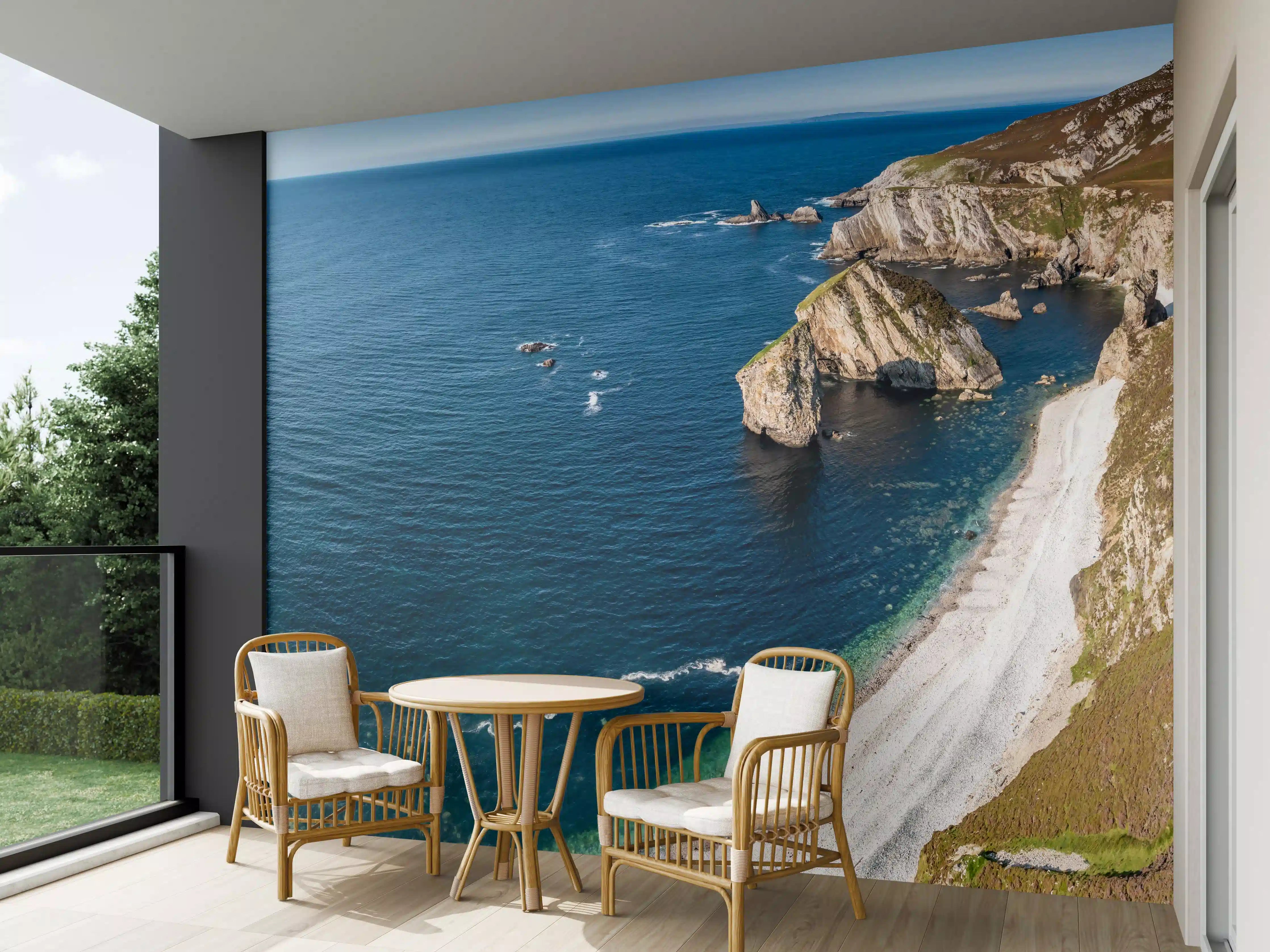Wandverkleidung außen - Die Bucht Glenlough