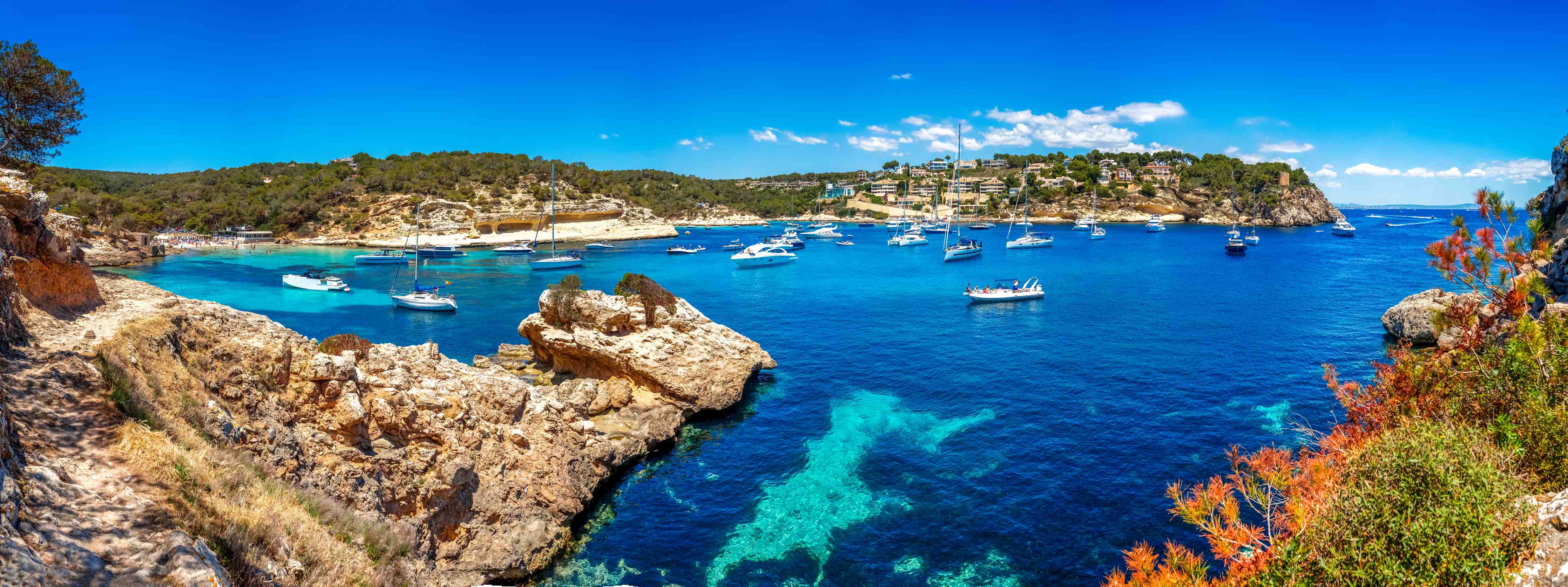 Wandverkleidung außen-Drei Finger Bucht (Mallorca)