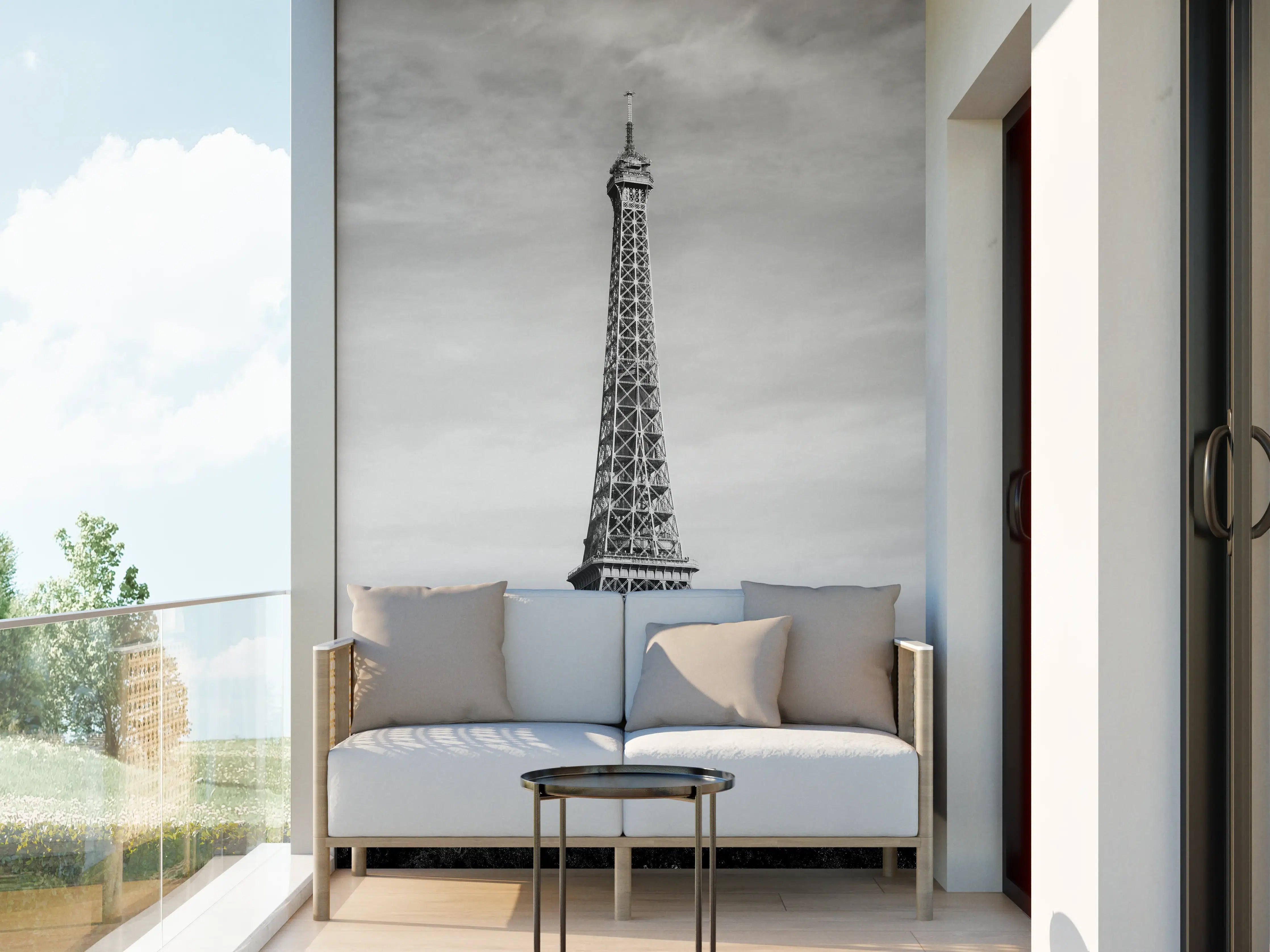 Wandverkleidung außen - Eiffel Turm - Paris, Frankreich