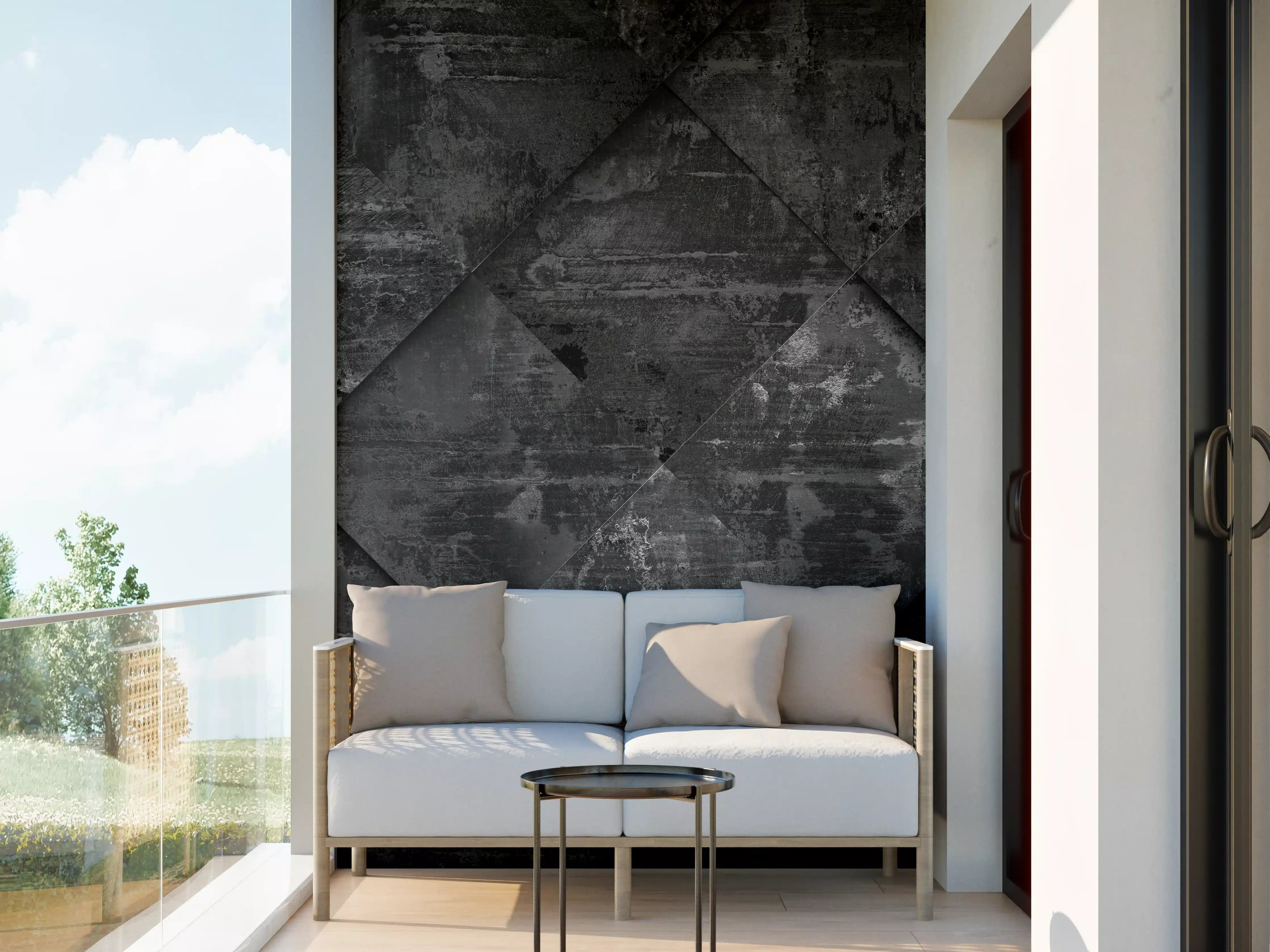 Wandverkleidung außen - Extra Dark Design Hintergrund