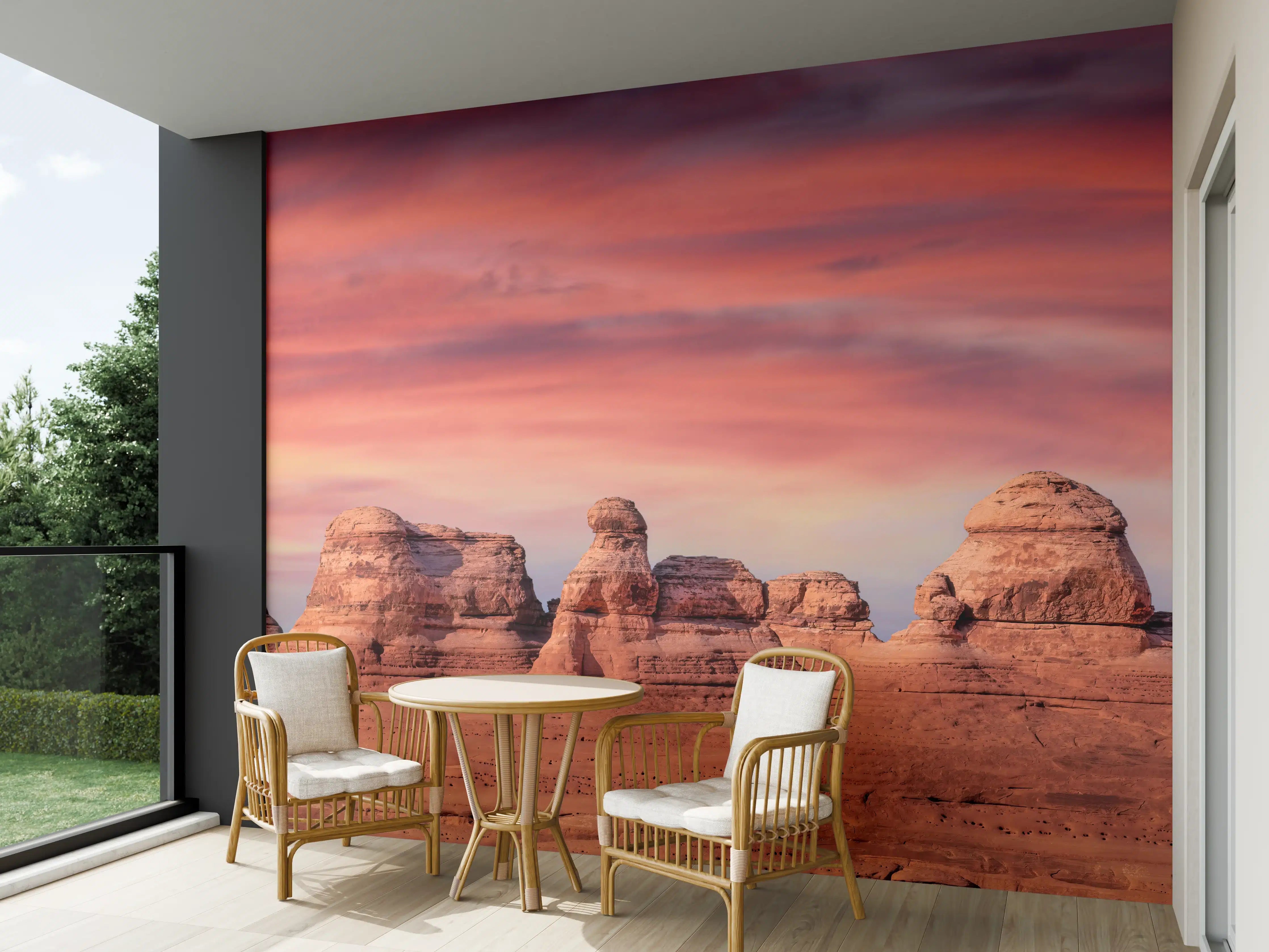 Wandverkleidung außen - Filigraner Bogen im Arches National Park
