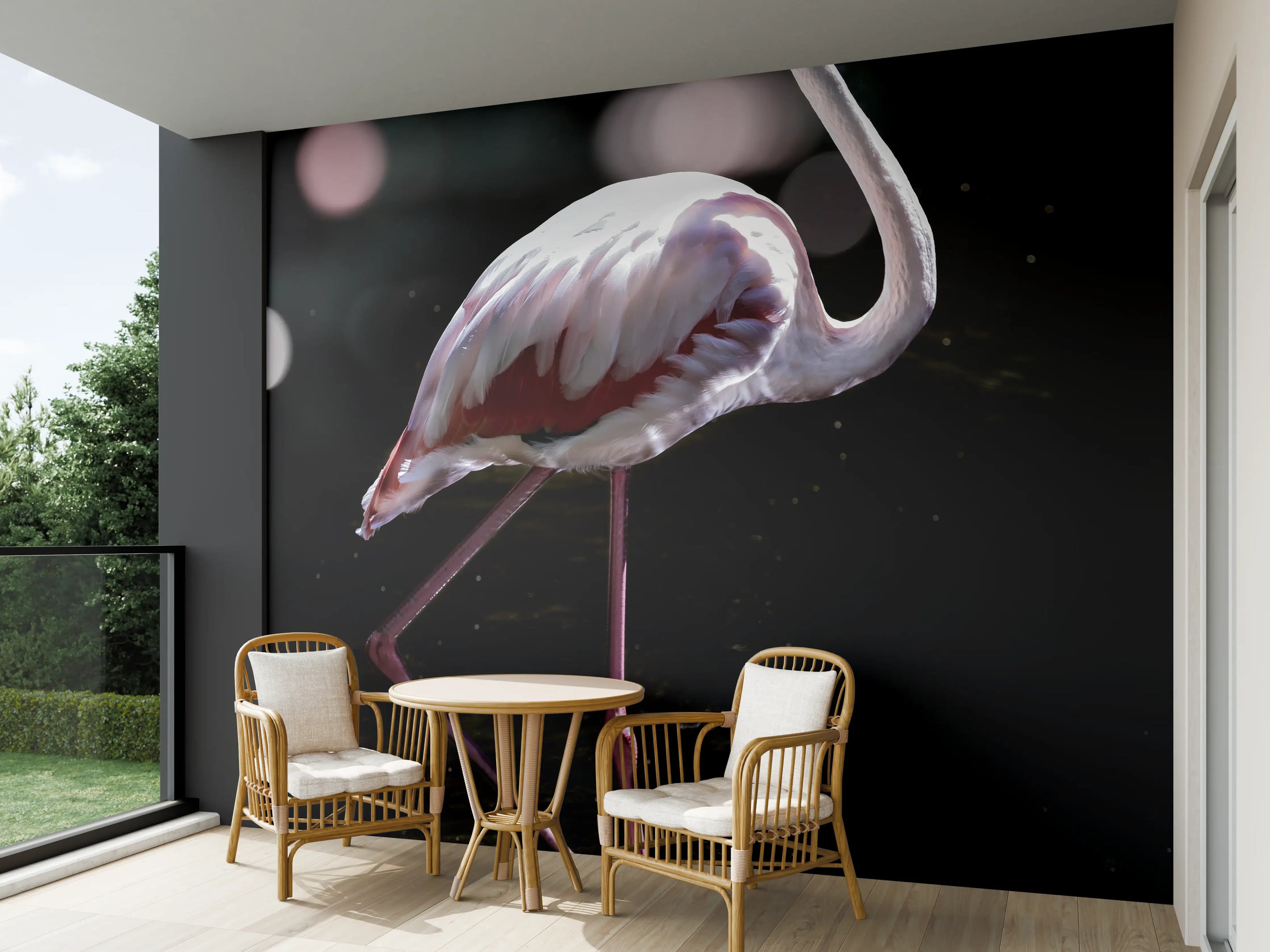 Wandverkleidung außen - Flamingo 