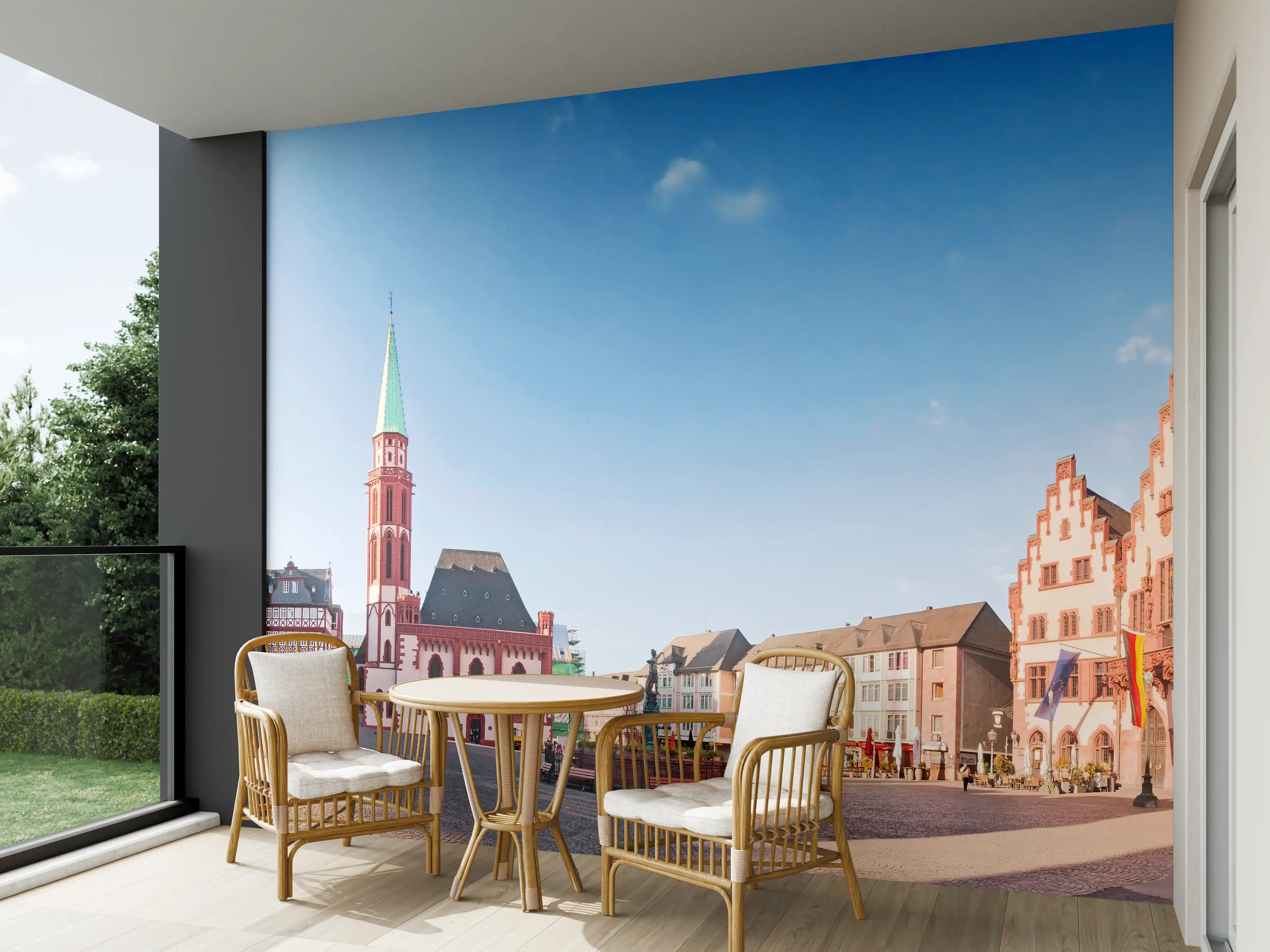 Wandverkleidung außen - Frankfurt Römerberg