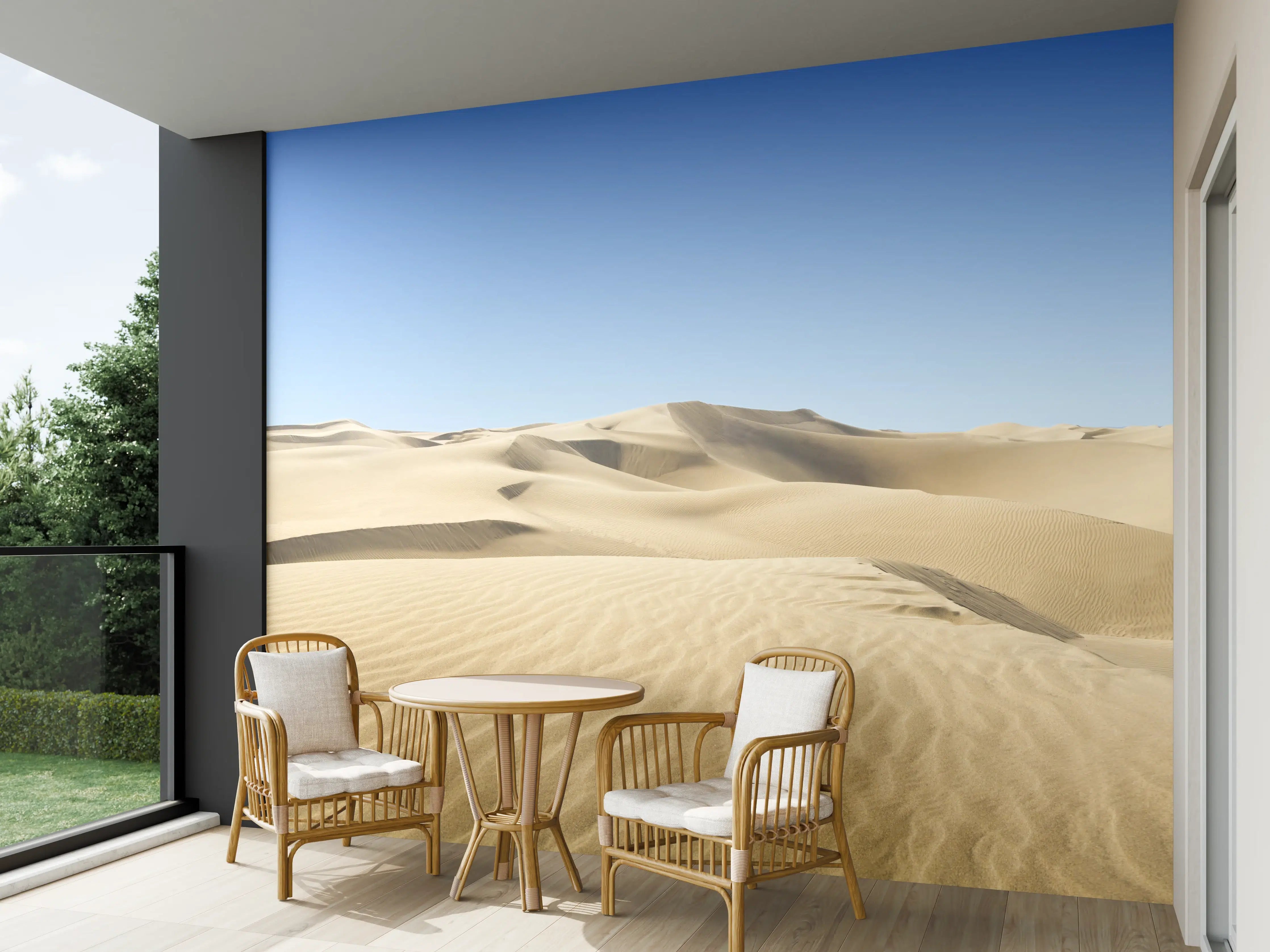 Wandverkleidung außen - Gold desert